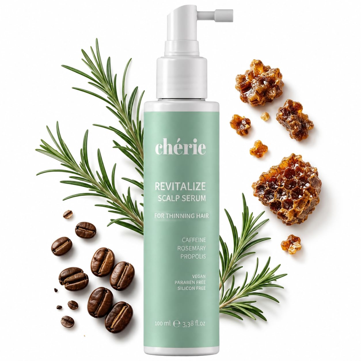 chérie Revitalize Scalp Serum Spray - Hair Growth & Nourishment
