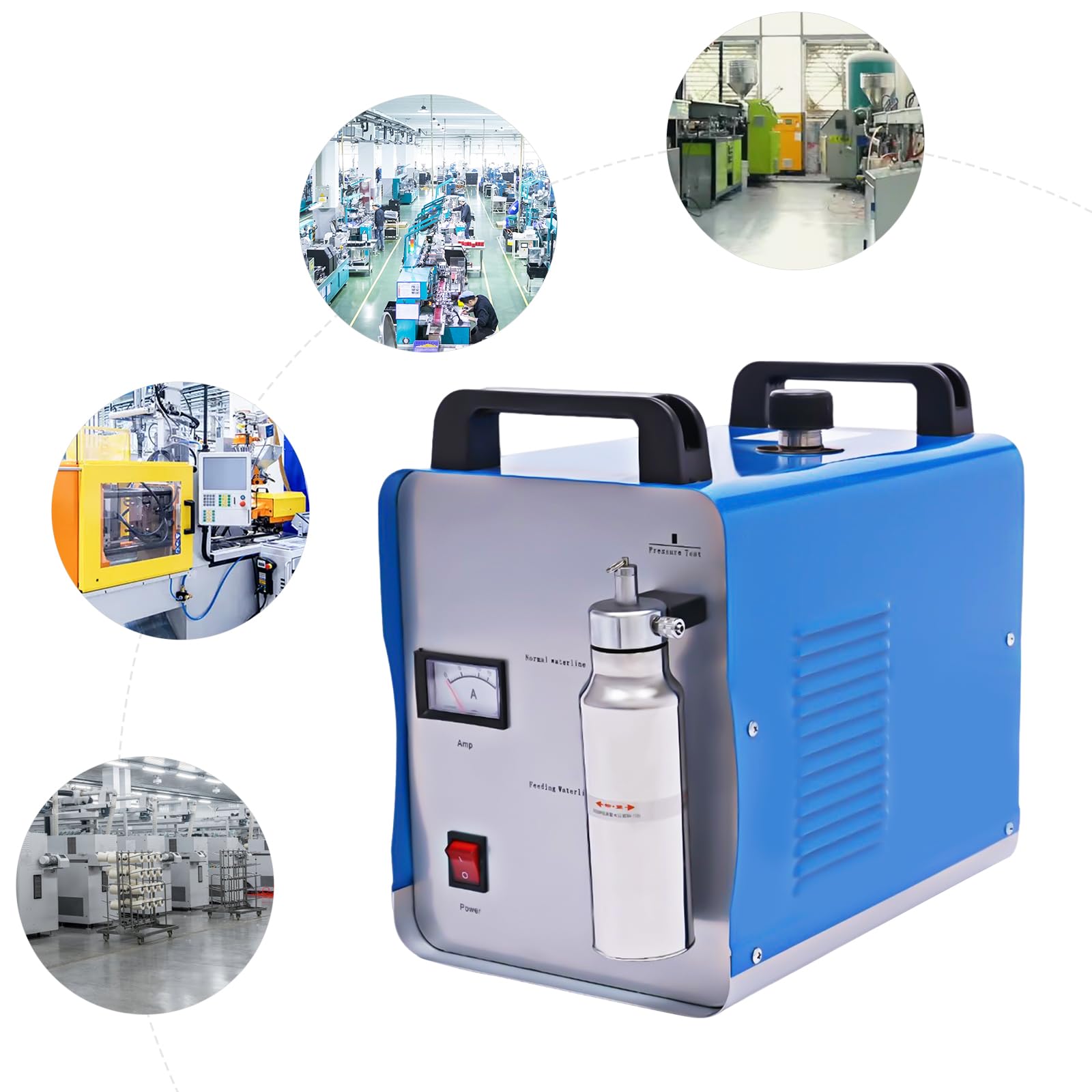 75L/H H160A 95L/h H180 Generatore di ossigeno e idrogeno Saldatrice ad