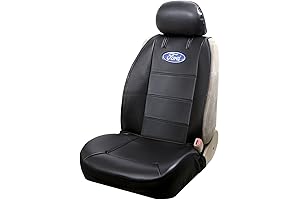 PLASTICOLOR Sideless Seat Cover for Ford Explorer in Ebony Black