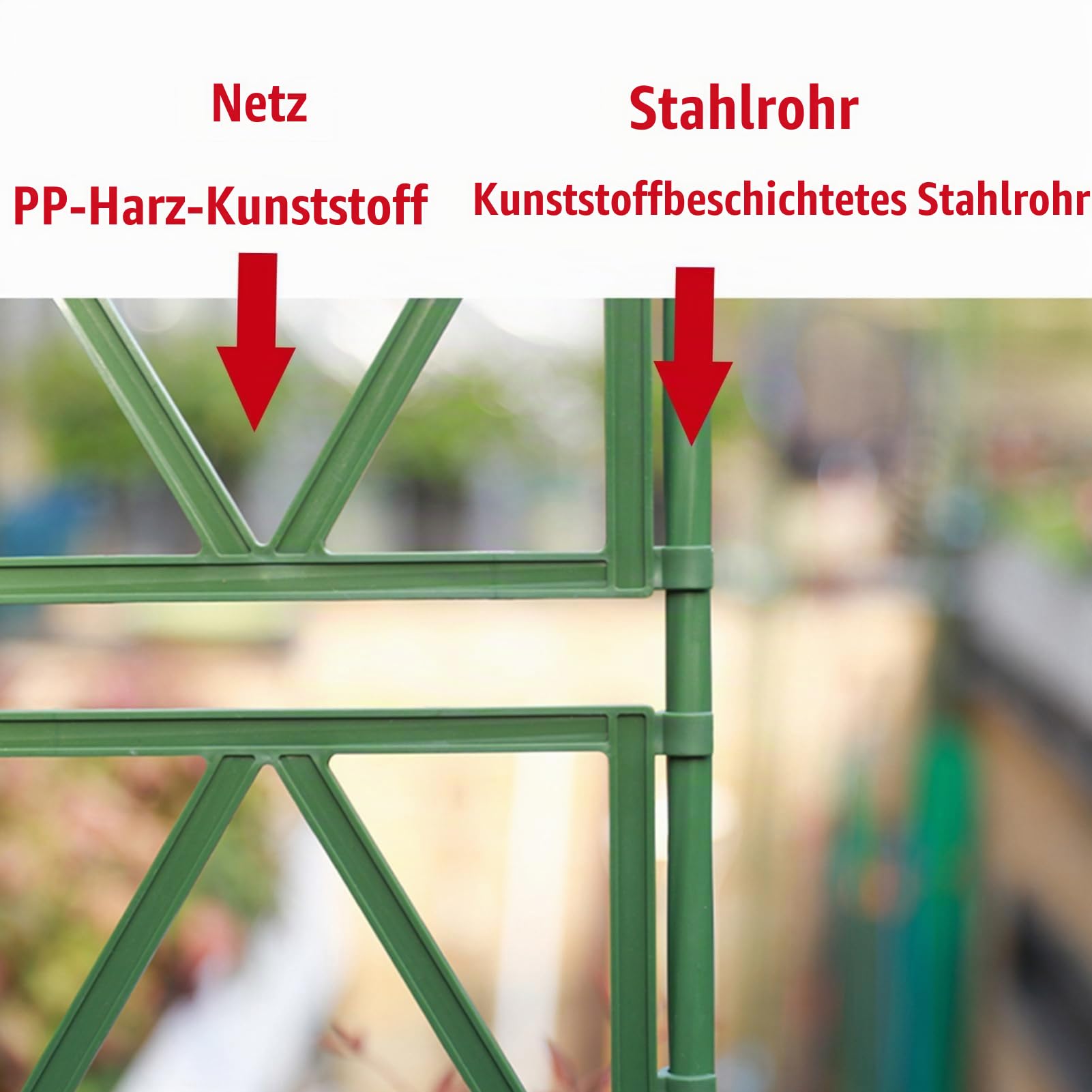 Rose Rankgitter Metall 3er Set,PP Resin Plastic Faltbares Design Hoch 220cm Rankhilfe Pergola für Rasen/Hinterhof/Terrasse Kletterrosenpflanzen Garten Decoration,Black-220 * 60cm(87 * 24in)
