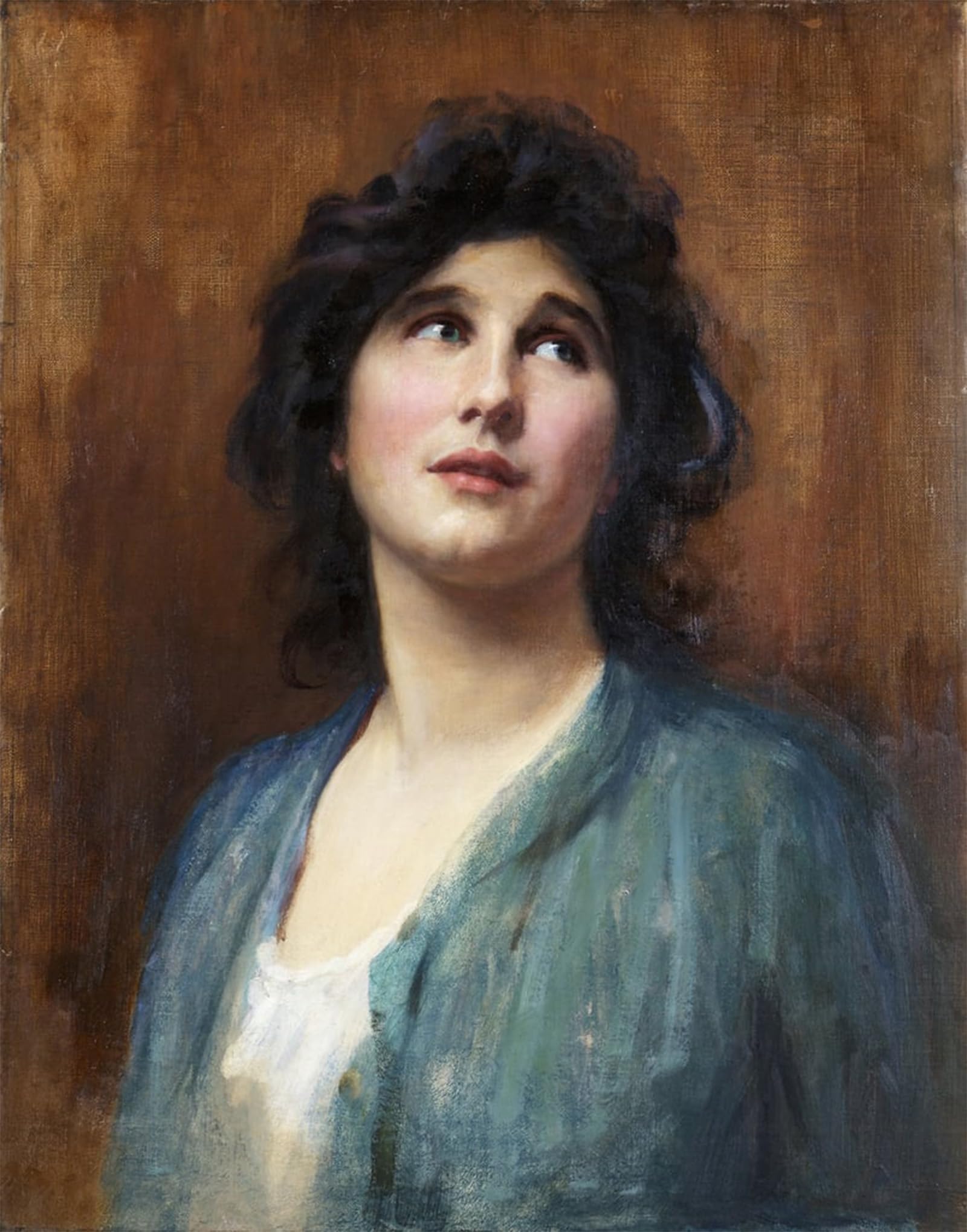 ARTXLXXBN Famous Painting Canvas Artwork Graffiti Print Adoration by Samuel Luke Fildes Portrait Canvas Image for Home Decor 60x90cm