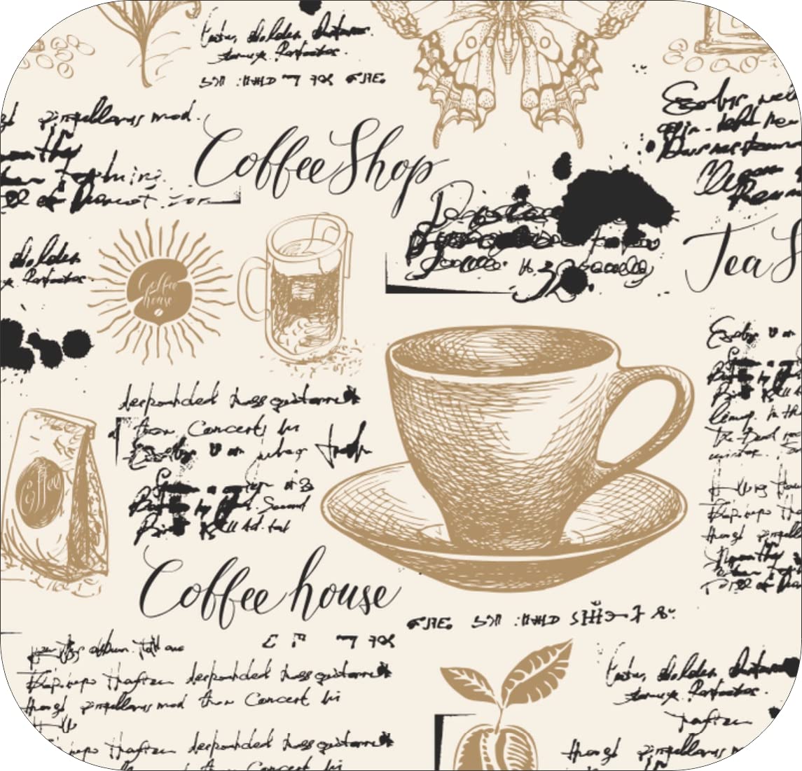 WallDaddy -Self Adhesive Wallpapers (Coffee Shop) Wall Stickers Extra Large (300x40cm) for Bedroom | Livingroom | Kitchen | Hall Etc (B09WRC7D3Y) Amazon Price History, Amazon Price Tracker