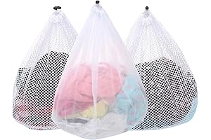 3Pcs Mesh Laundry Bags, Protecting Delicates During Machine Washes