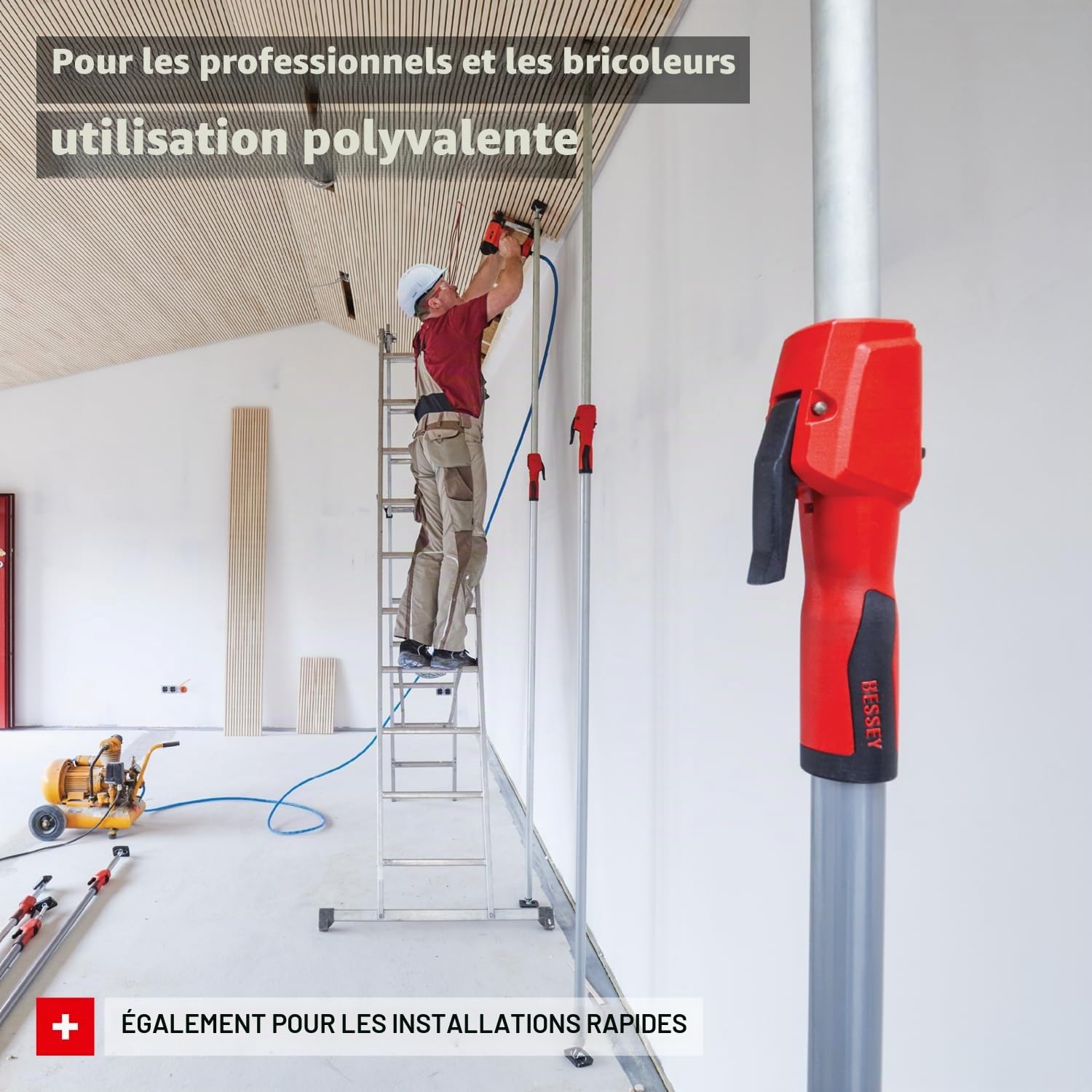Bessey Puntal expansión STE250 Multicolore