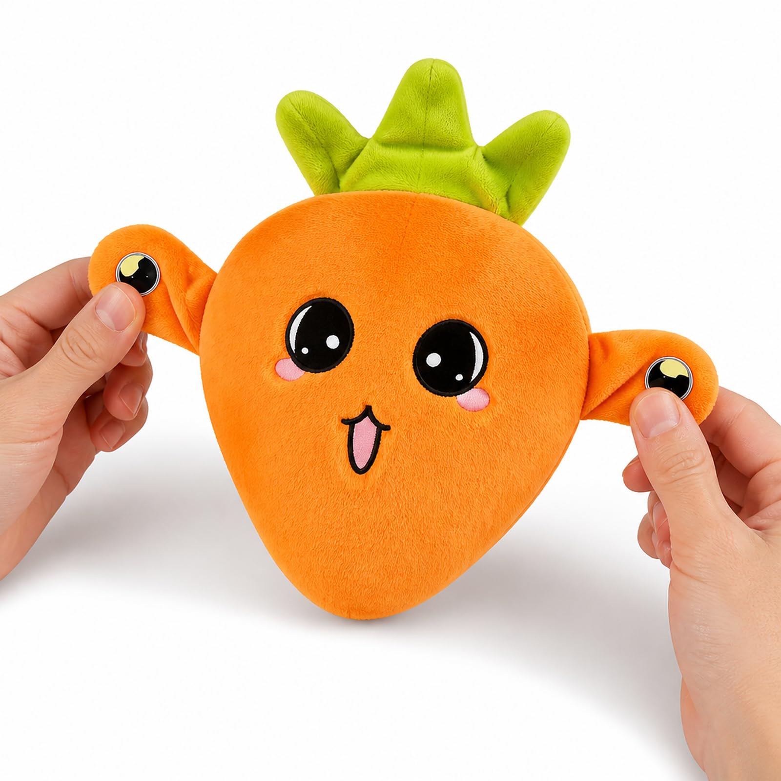 Fiwdzw Interactive Music Plush, Musical Banana Plush, Touch Music Carrot