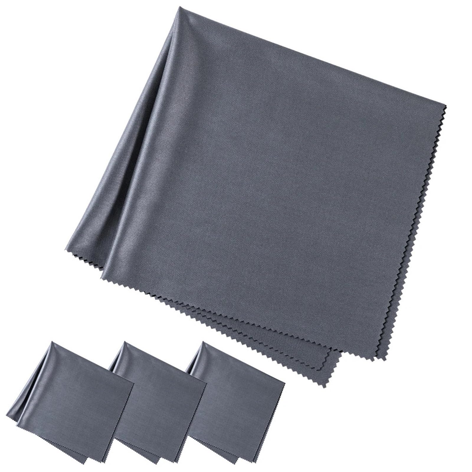 brillenputztücher Concept 4-teiliges Mikrofaser-Reinigungstuch-Set, waschbar und trocken, for Fernseher, Laptops, Brillen, Computer