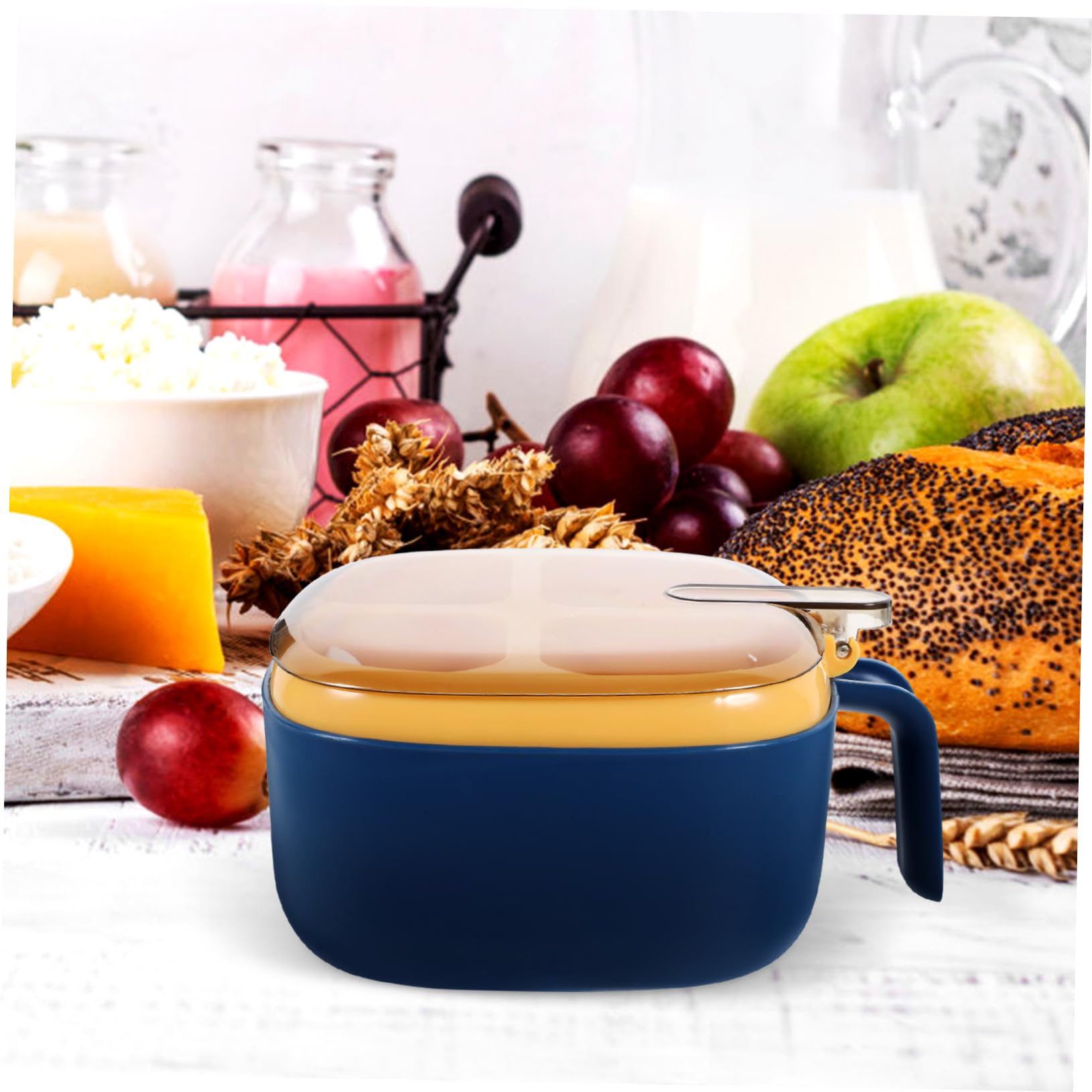 ABOOFAN Boîte De 5 Pièces boîte à condiments matériels de cuisine récipient pot à épices compact pot à épices domestique délicat boîte à épices assaisonnement Plastique