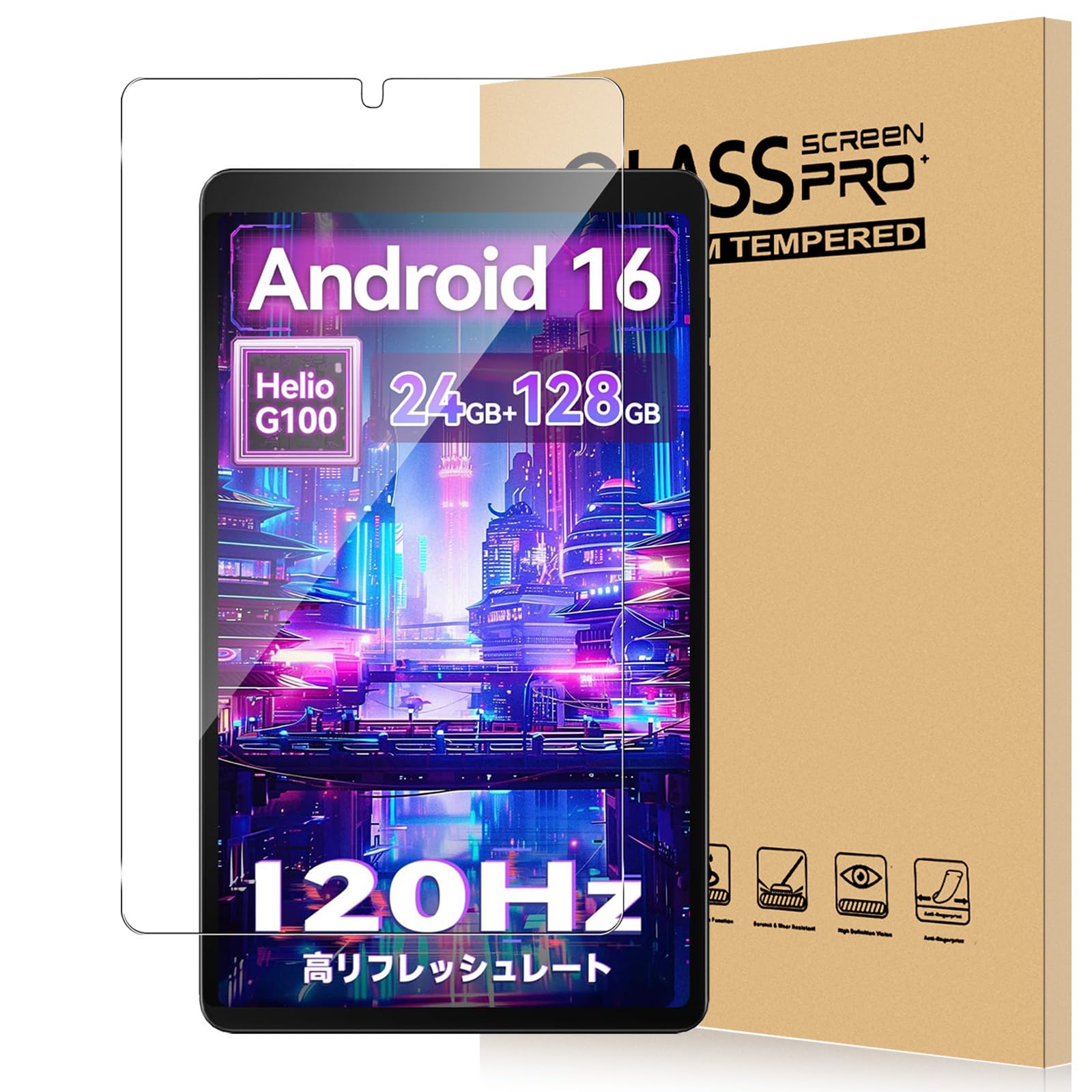Amazon | For Headwolf Fpad6 SE フィルム 8.7インチ タブレット
