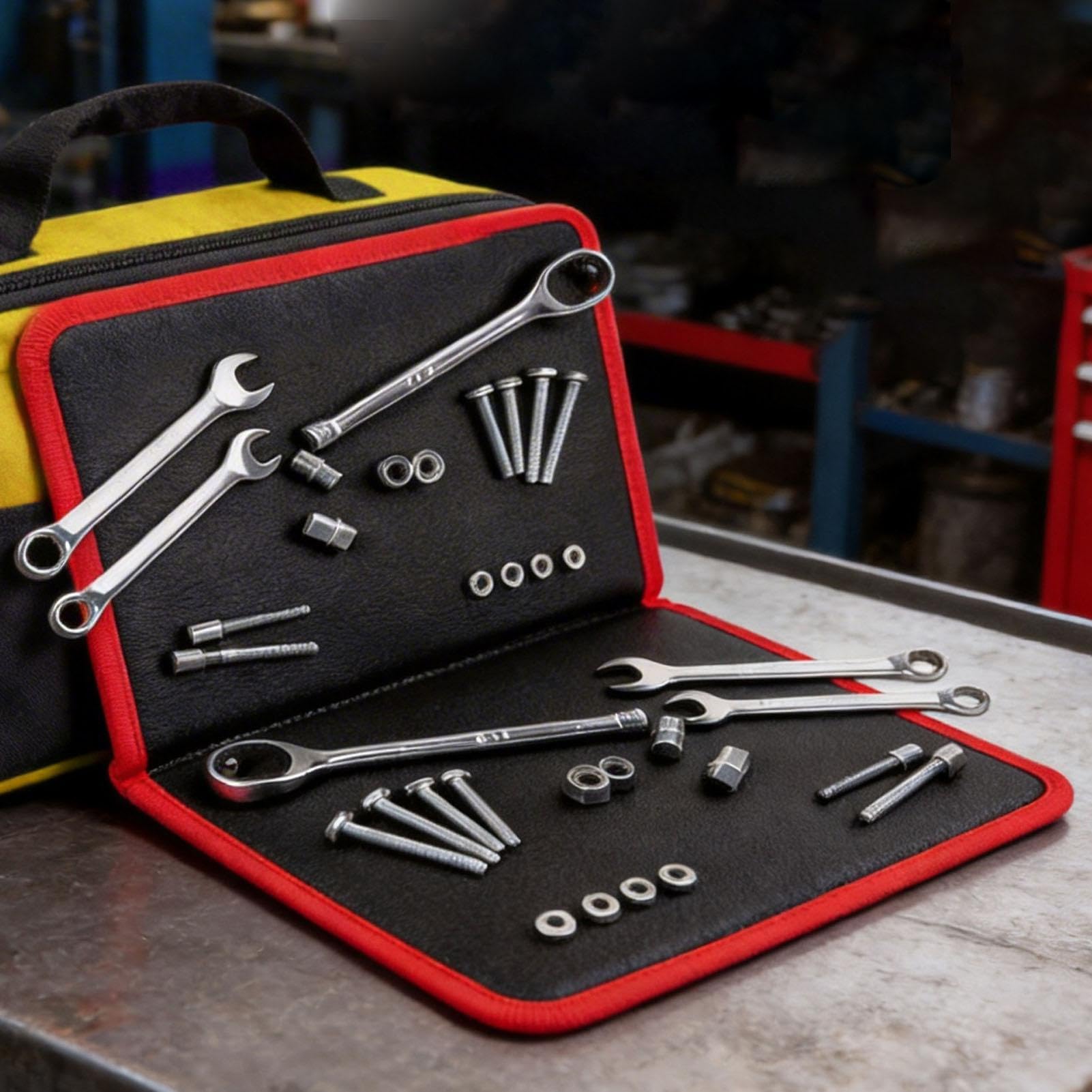 Tappetino Magnetico Con Potenti Magneti | Stuoia Magnetica per Riparazioni Auto per Meccanici Officina Garage Riparazioni Auto Elettronica Chiavi Bulloni