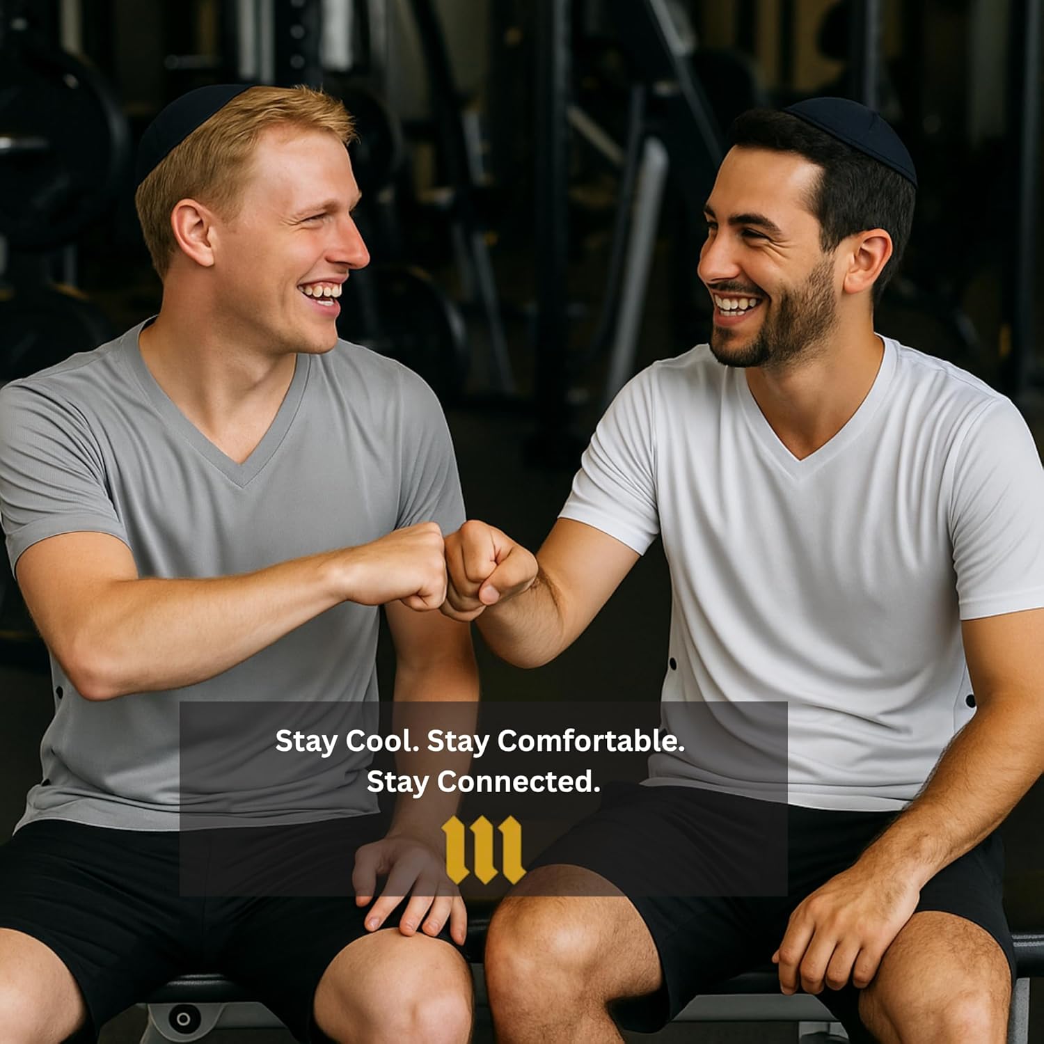 Tzitzit Men Boys T-Shirt Kosher Ashkenazi Tallit Katan, Sport Dry Fit or Cotton Undershirt Breathable Made in Israel