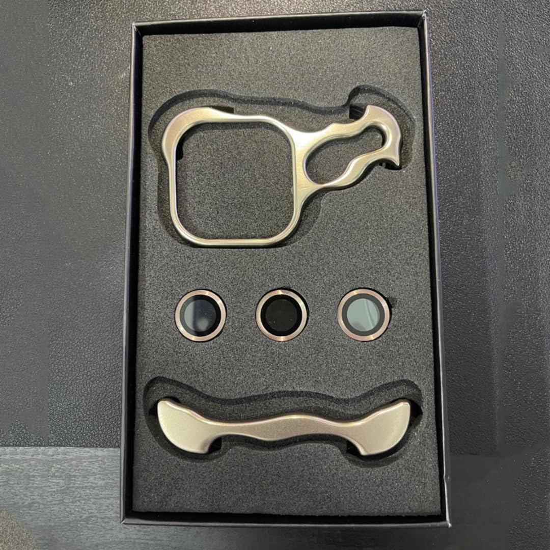 Elegante custodia per telefono con paraurti in metallo di alluminio ad arco per iPhone 16, 15, 14, 13 Pro Max, 16 Pro Plus, ultraleggera (per iPhone 13/viola)