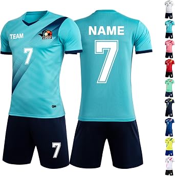 LAIFU Custom Soccer Jersey for Adults Youth Kids Personalized Soccer Uniforms with Your Name Number Team