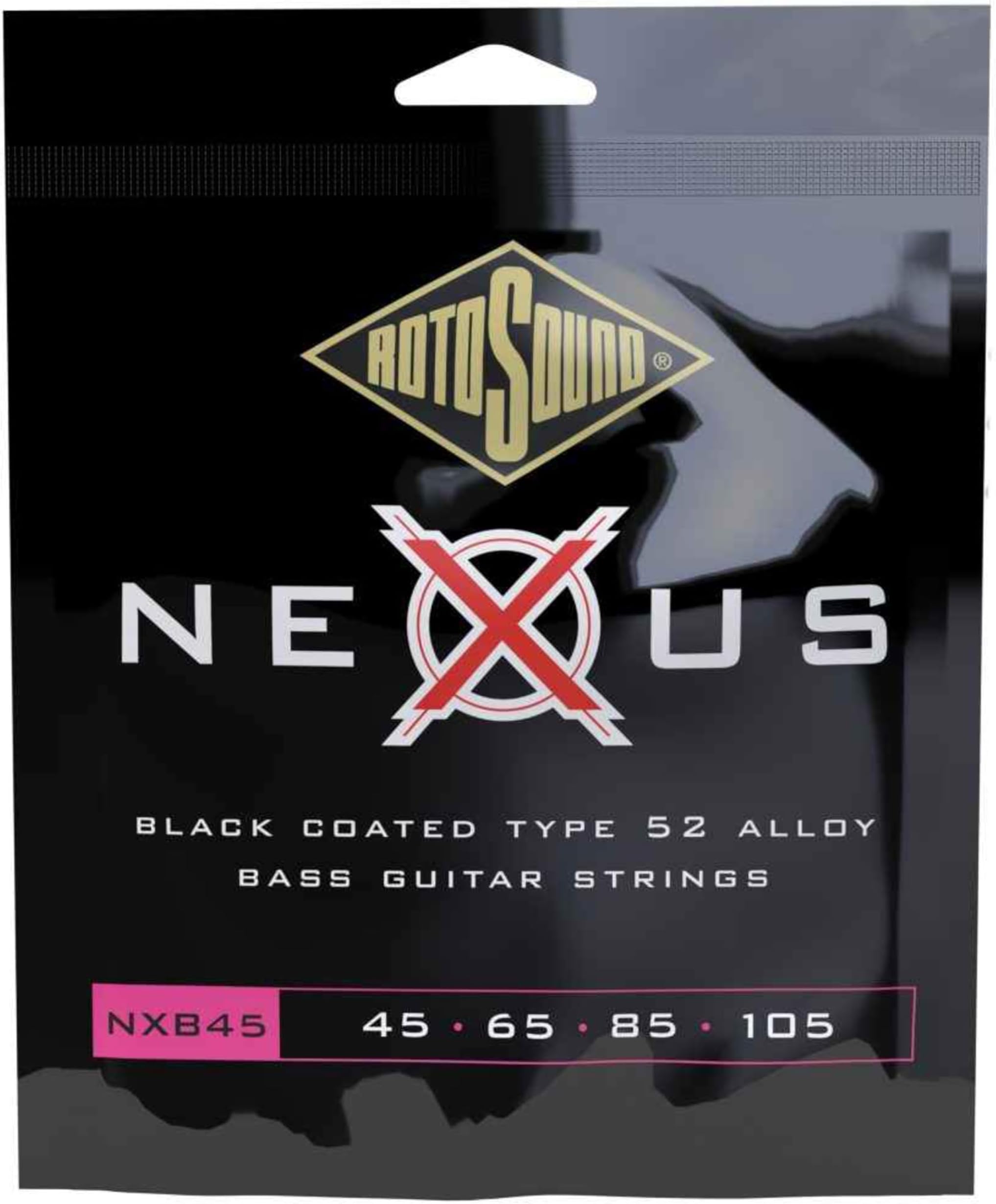 NXB45 Nexus Coated Bass Guitar Strings (45 65 85 105)