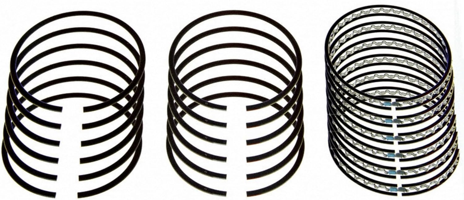Engine Piston Ring Set Compatible With Ford Transit-250 3.7L V6 2019 2018 2017 2016 2015 P-3707578