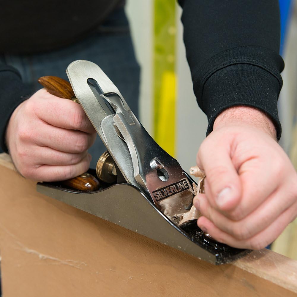 Silverline Tools - Hand Plane No. 4-50 x 2mm Blade