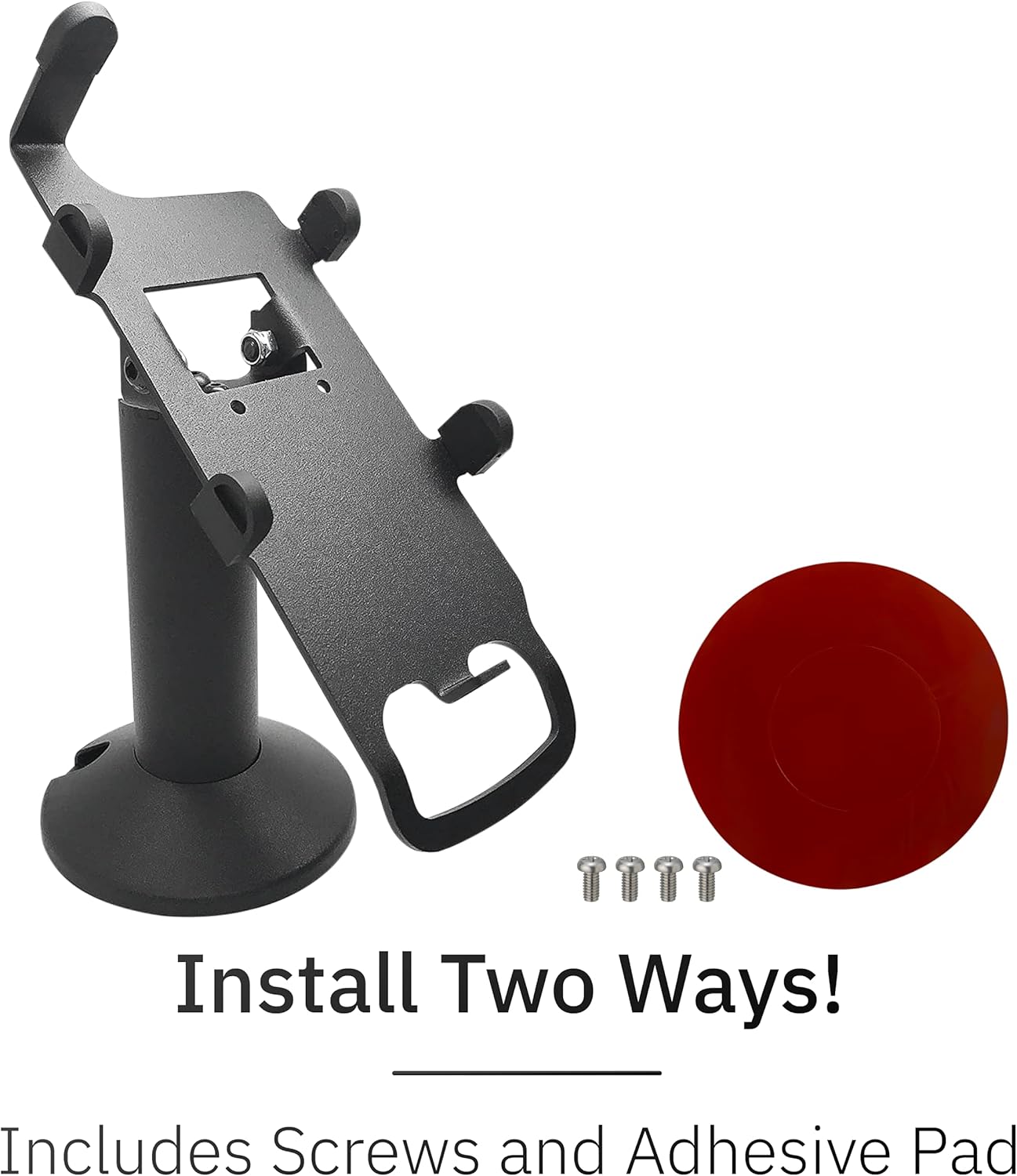 Onе-Dау Sаlе: Uр tо 60% оƒƒ DCCStands Verifone Engage P200C, P200C Plus, P400C Plus 7 Swivel and Tilt Stand, Screw-in and Adhesive, Black