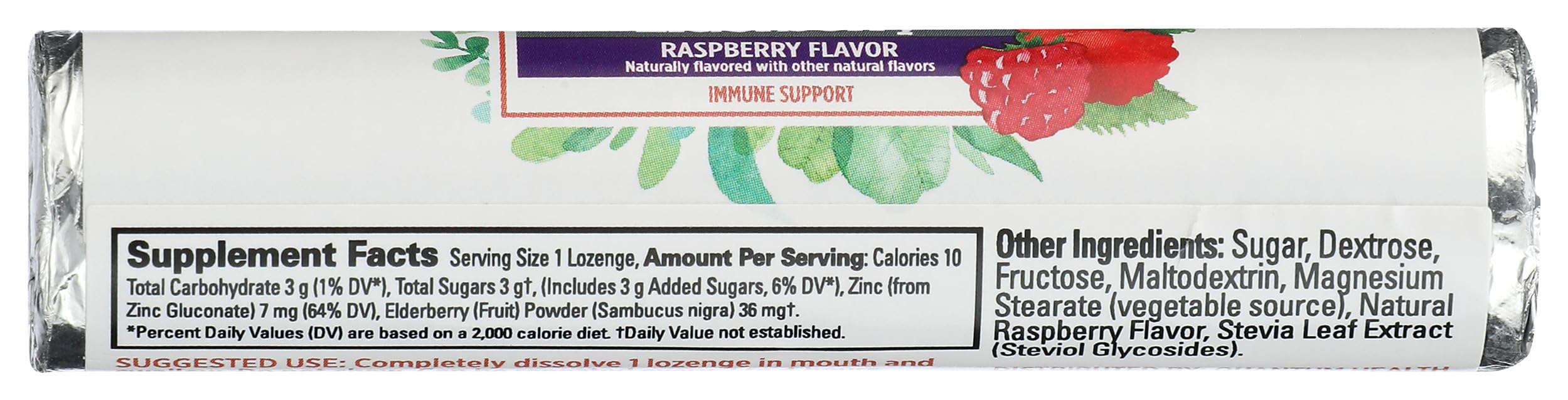 Quantum Health TheraZinc Zinc Lozenges|Elderberry Raspberry|Immune Support Formulated with Zinc Gluconate|Fast Relief|No Aftertaste|14 Count thumbnail 4