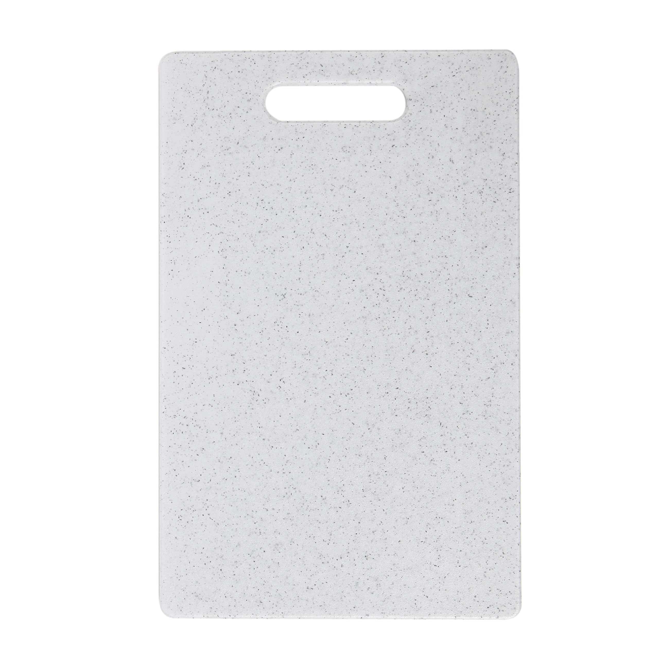 Superboard Cutting Board with Handle 9.5 x 15 inch Blue Granite, Compact Kitchen Prep Board, Dishwasher Safe, Non-Porous Poly Surface, Made in USA