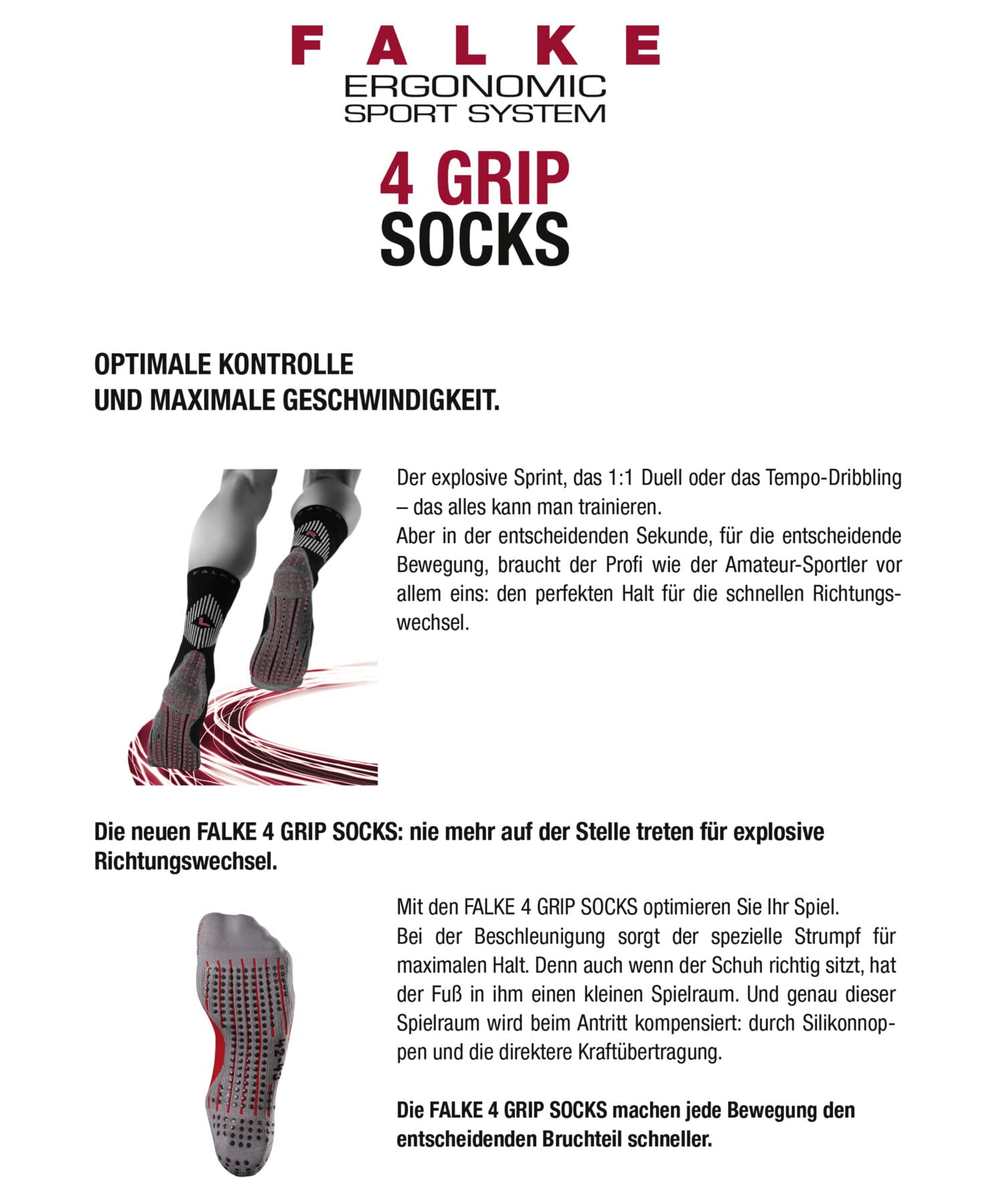 FALKE 4GRIP Socken blue (6449), 42-43
