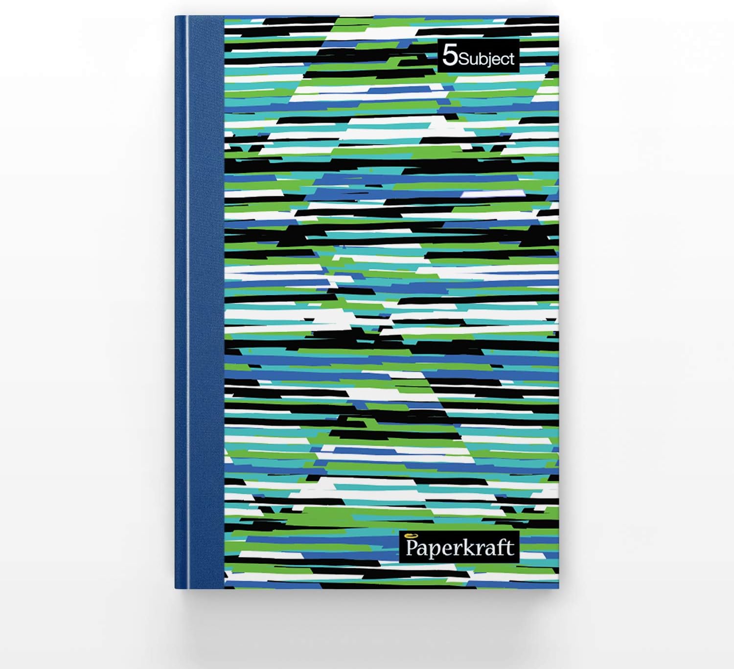 Paperkraft Expression 5 Subject| Hard Cover Notebook | 18.2 cm x 24.3 cm | Single Line | 400 Pages