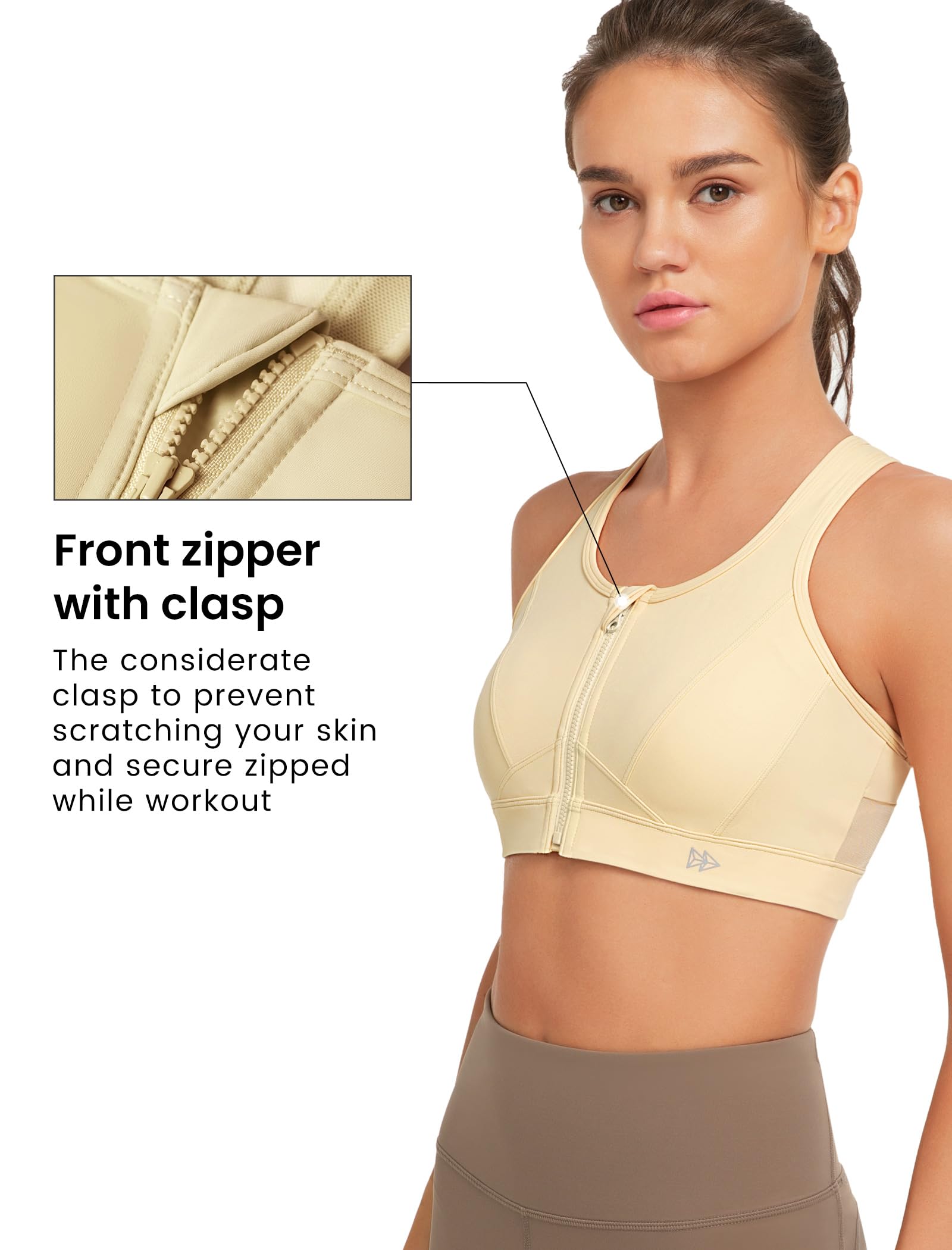 Yvette Molded Soutien-Gorge de Sport Femme
