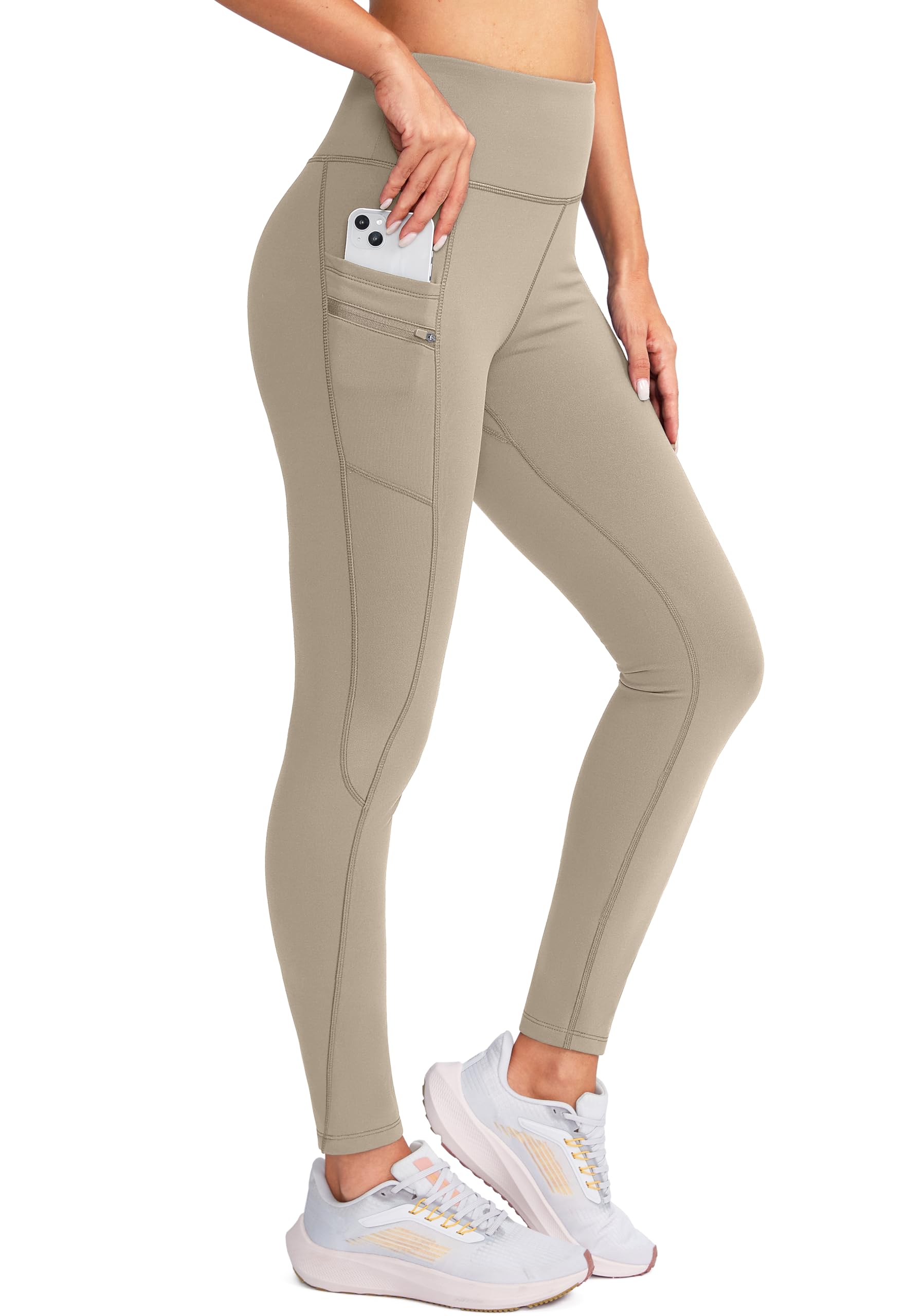 G Gradual Women's Fleece Lined Leggings Thermal Warm Winter Pants