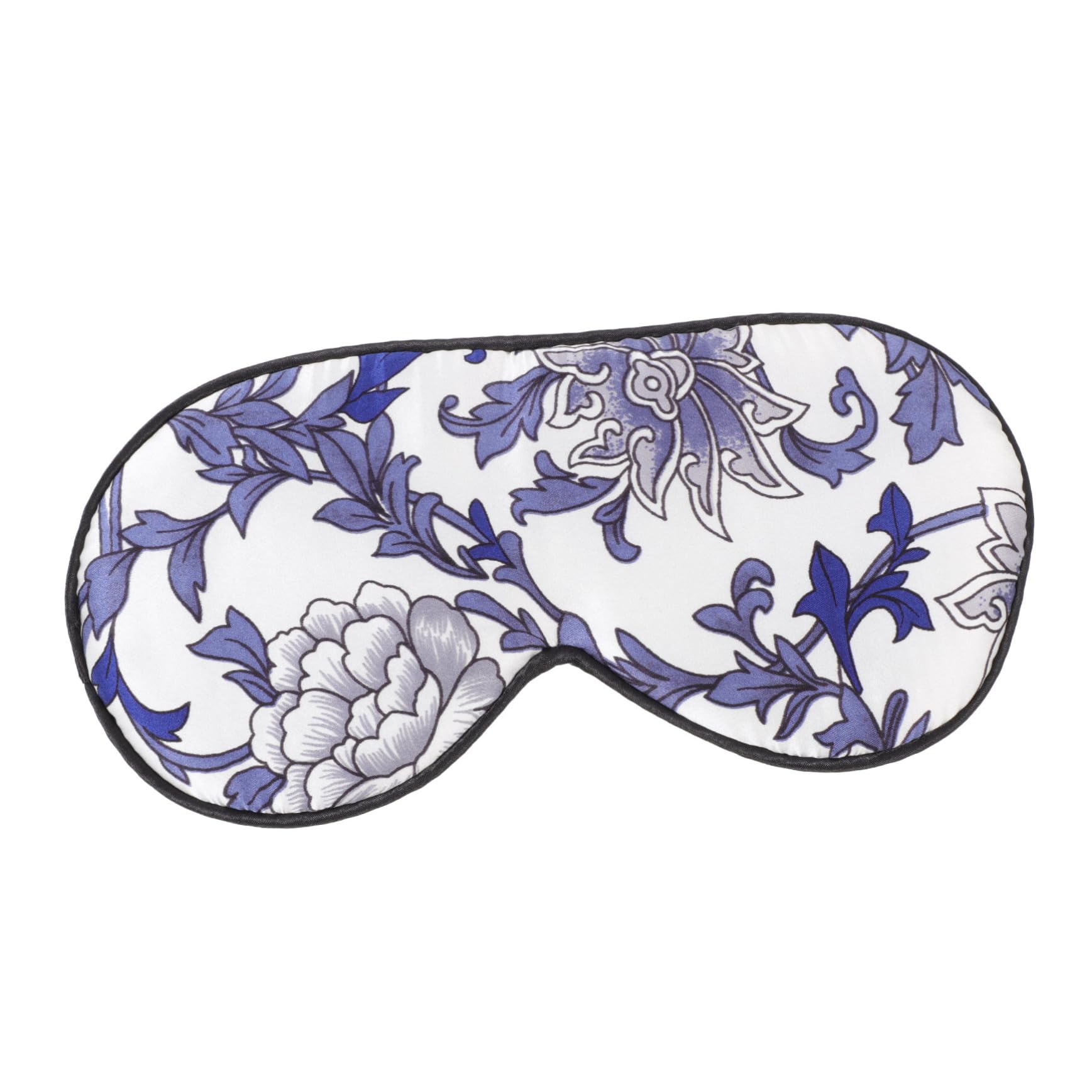 Baluue 4stücke Angenehme Schlafmaske Natürlicher Druckdesign Für Entspannenden Schlaf Lichtblockierend Für Und Meditation Unisex Blau