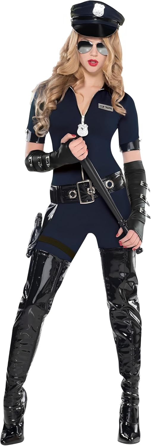 Adult Stop Traffic Sexy Cop Costume