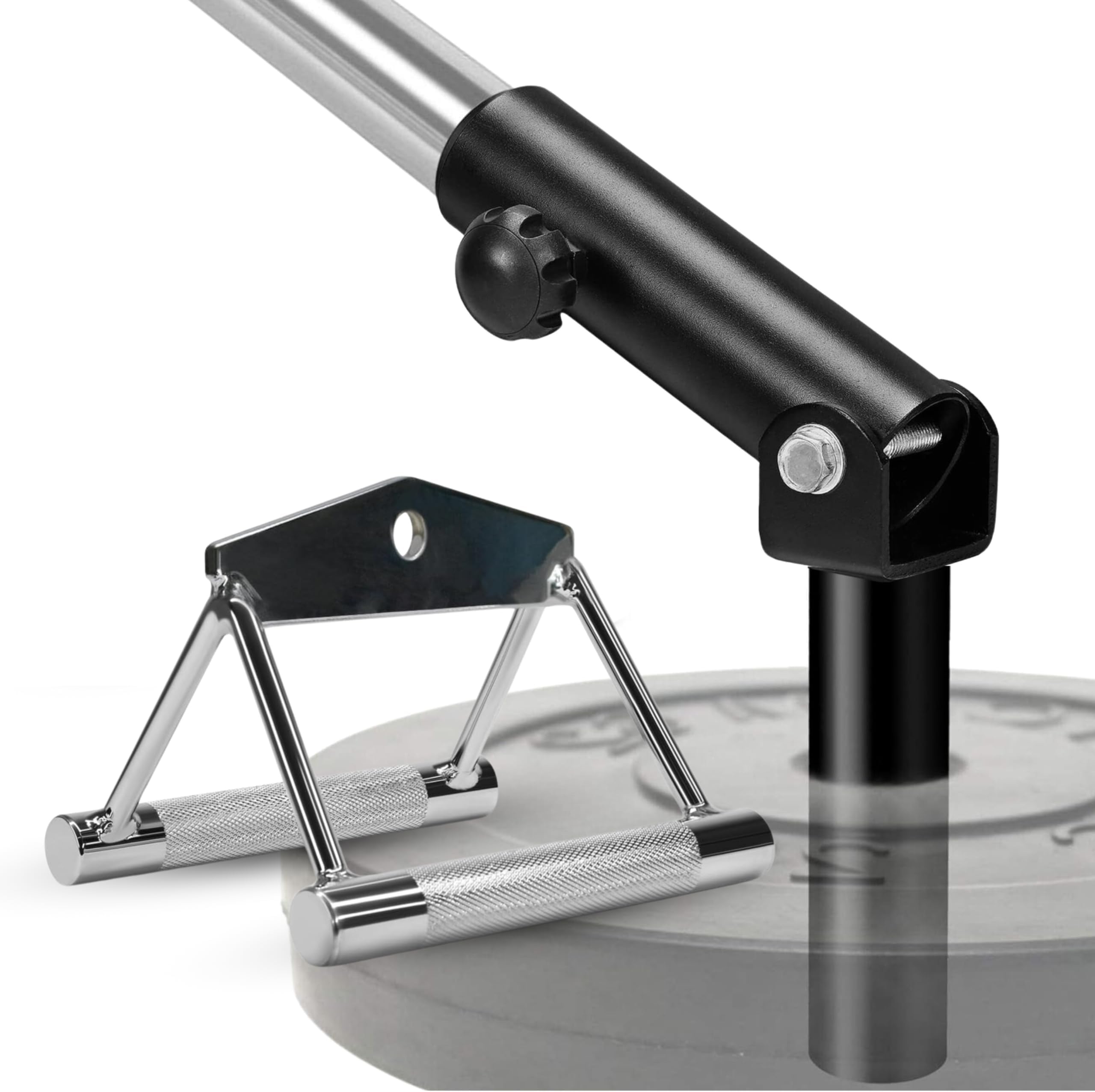 Yes4All T-Bar Row Plate Post Insert Landmine – Fit 2” Olympic Bars – Full 360° Swivel & Easy to Install