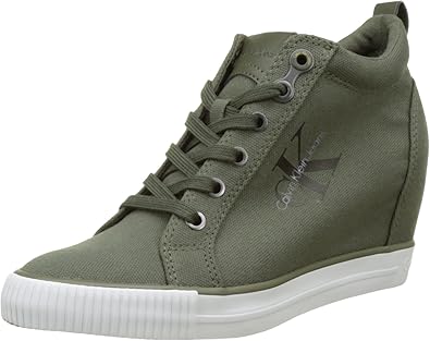 Calvin Klein Jeans Ritzy, Baskets Hautes Femme, Vert (Military), 40 EU :  Amazon.fr: Chaussures et Sacs