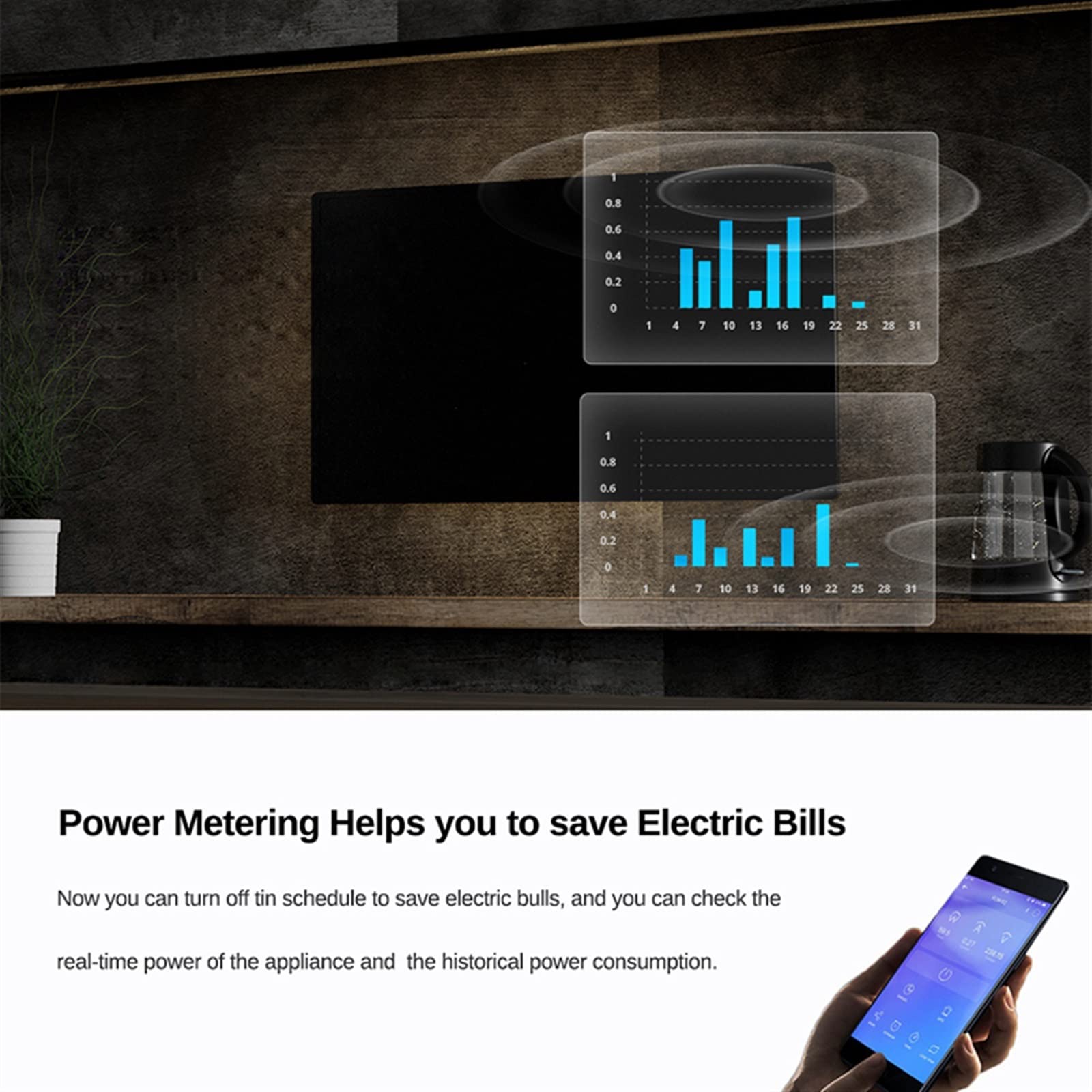 Mini Smart Switch DUALR3/R3 Lite 2-pasmowy podwójny moduł przekaźnikowy Pomiar mocy Inteligentny dom Via Części i części zamienne (kolor: Dualr3 8 szt.)