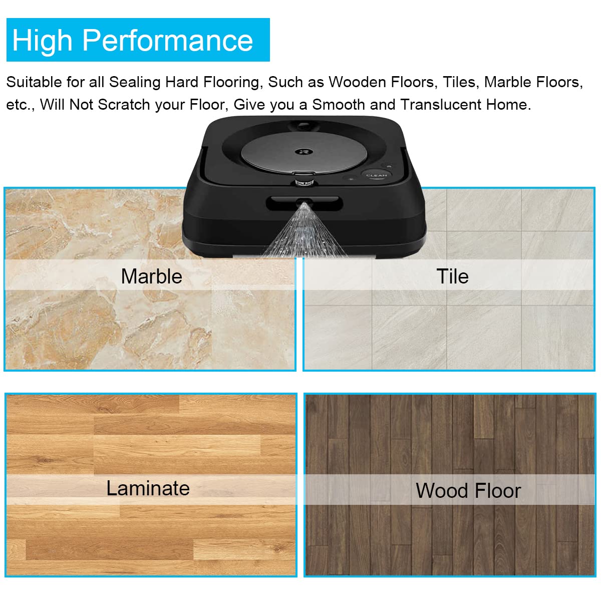 Amazon | EATBALE 対応iRobot Braava jet / ブラーバジェットm6 (6110