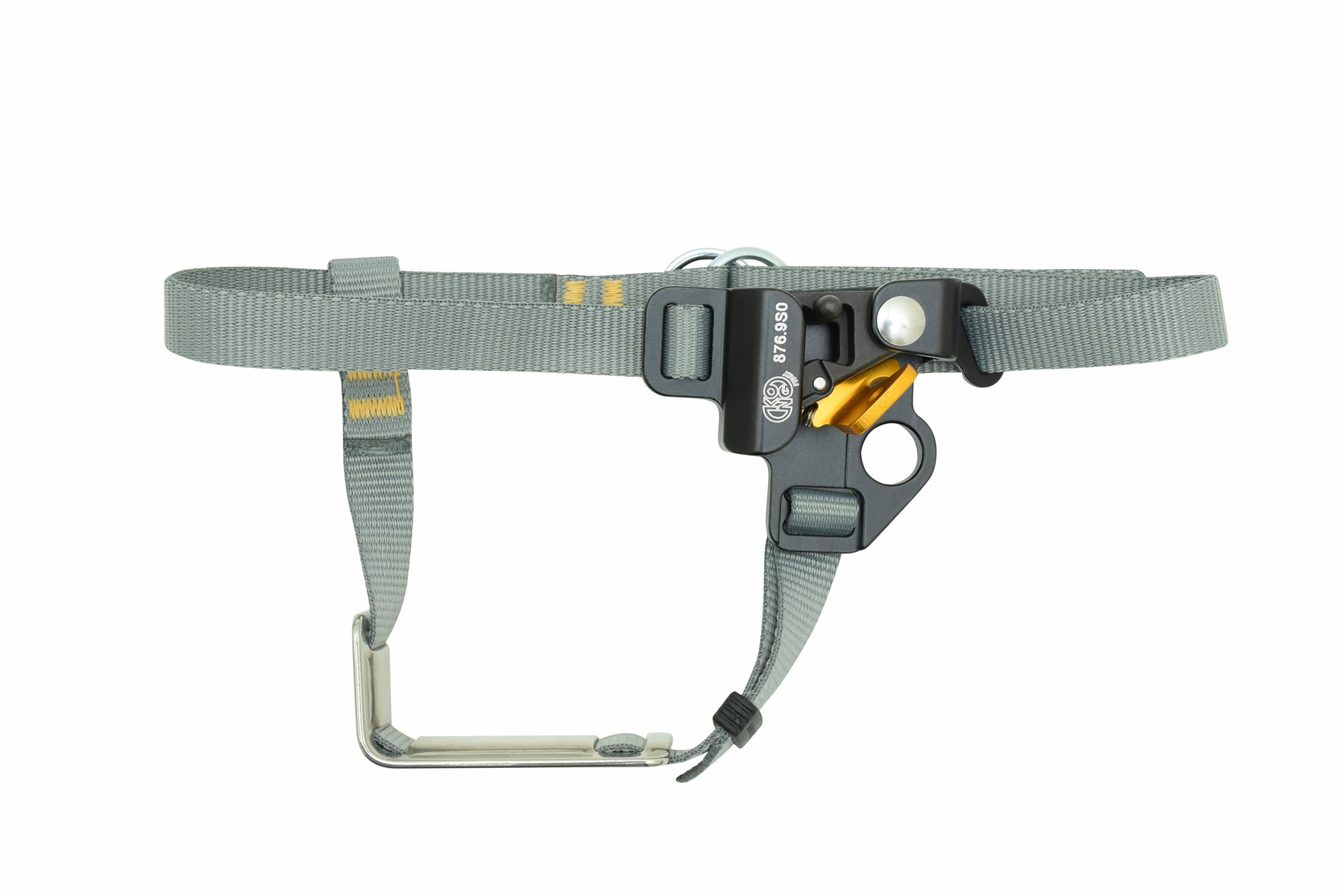 Kong. Futura Foot. Bloccante in Alluminio per Risalita. Riduce Il Rischio di Torsioni e Scivolamenti. Staffa Anti-Torsione. Made in Italy. 130g.