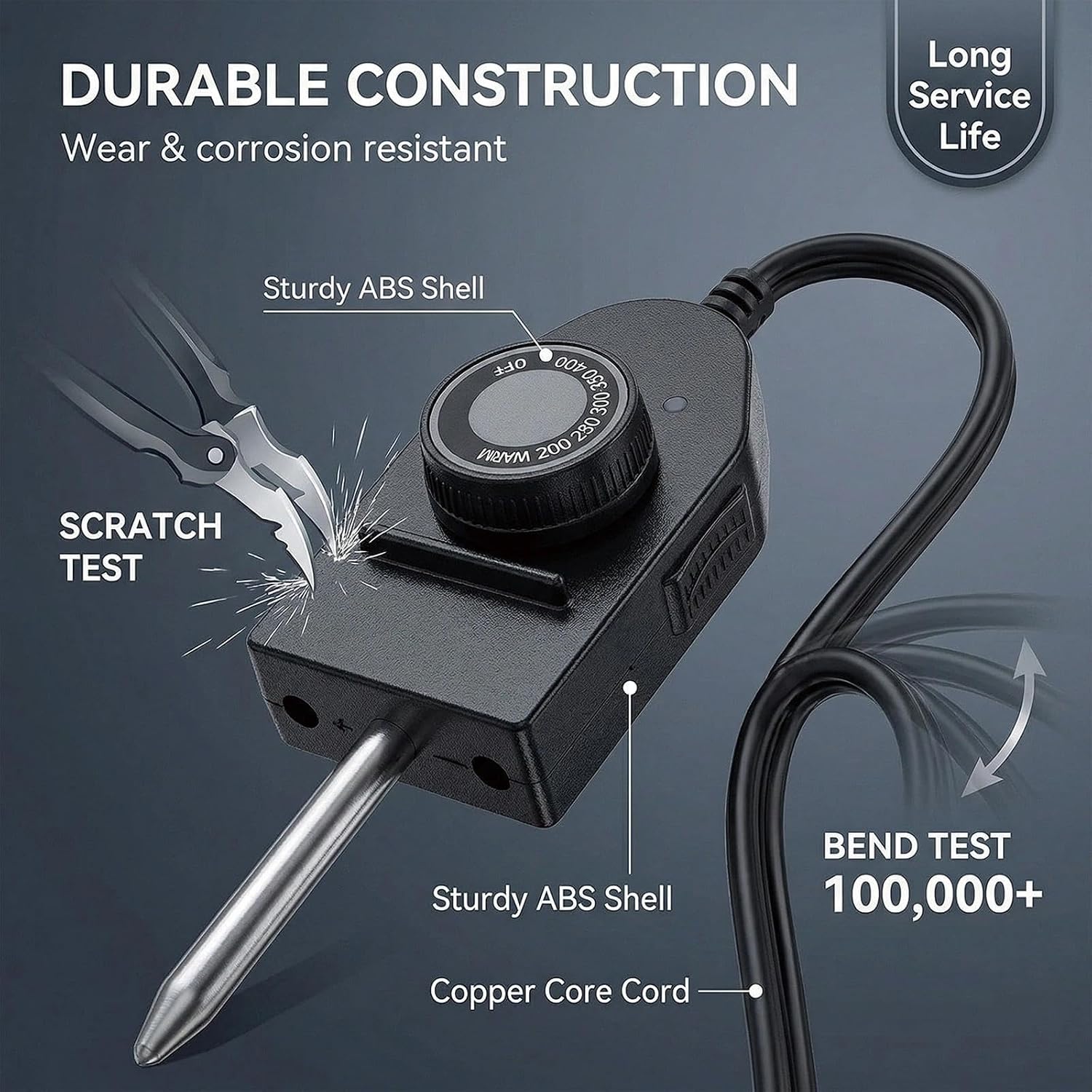 06900 Probe Temperature Control Thermostat Cord Fit