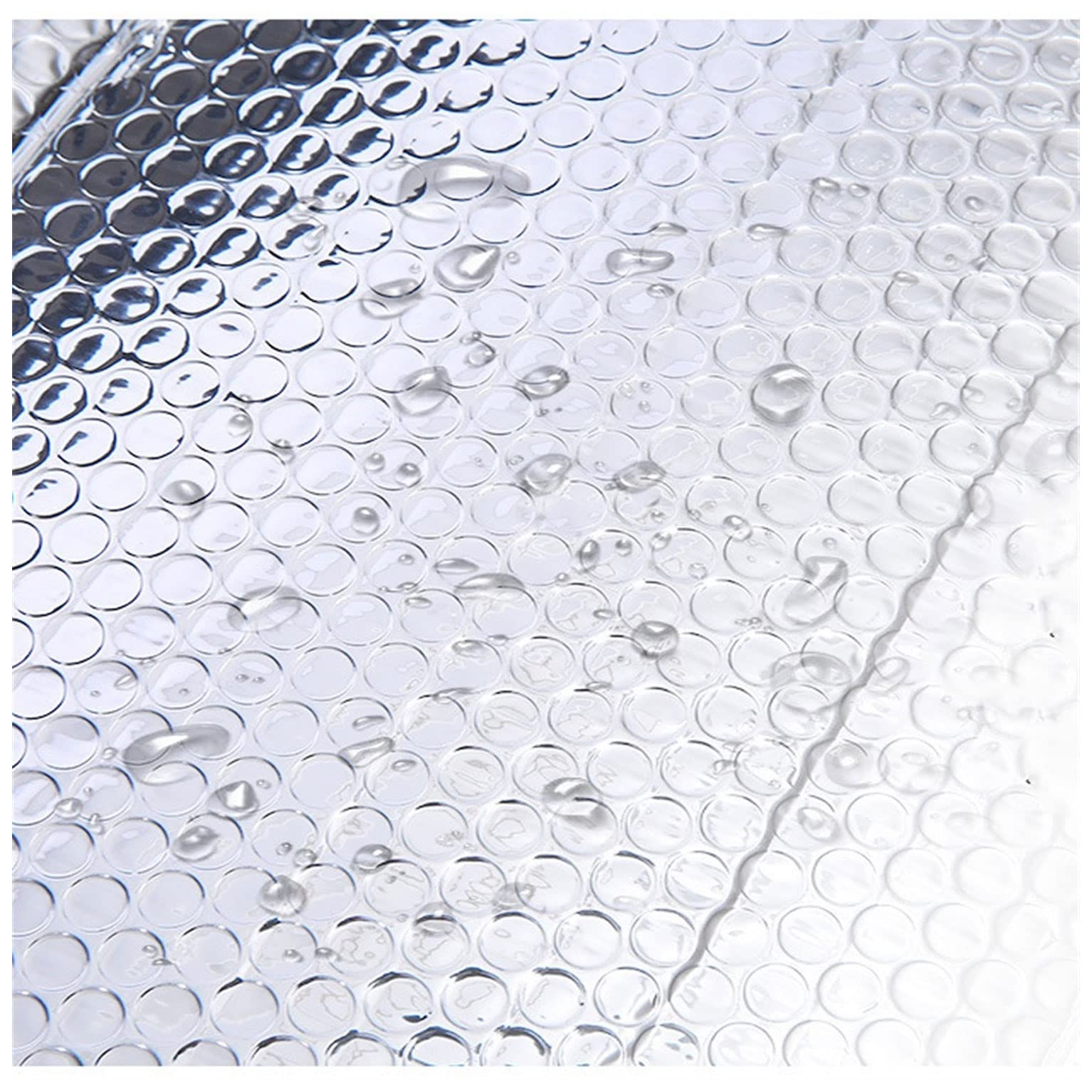 Isolierfolie Dämmfolie Luftpolsterfolie, 5 mm, doppelte Luftpolsterfolie, reflektierende Thermo-Aluminiumfolie, Isolierung gegen Wetter, wasserdicht, reflektierende Tür-/Fensterabdeckung, Isolierung,