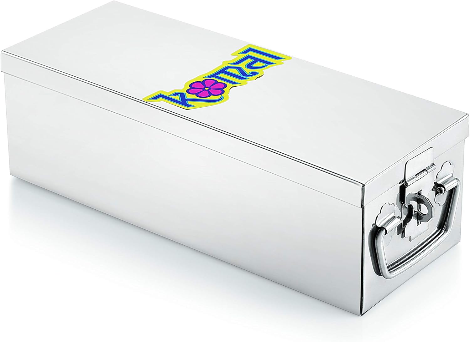 komal Stainless Steel Big Jewellery Box (Standard, Silver) Buy Online