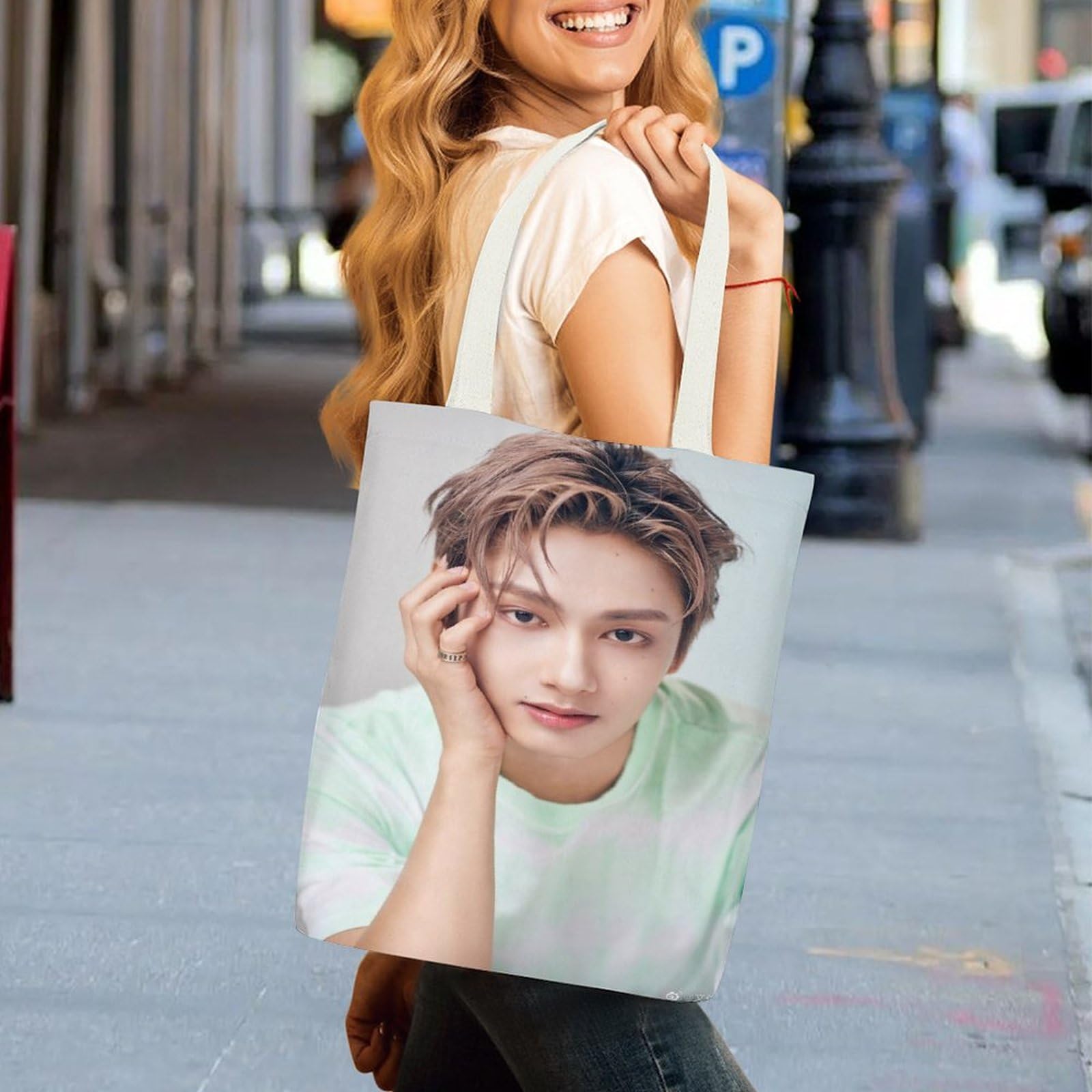 Amazon.co.jp: SEVENTEENジュン32x38cmハンドバッグレディース