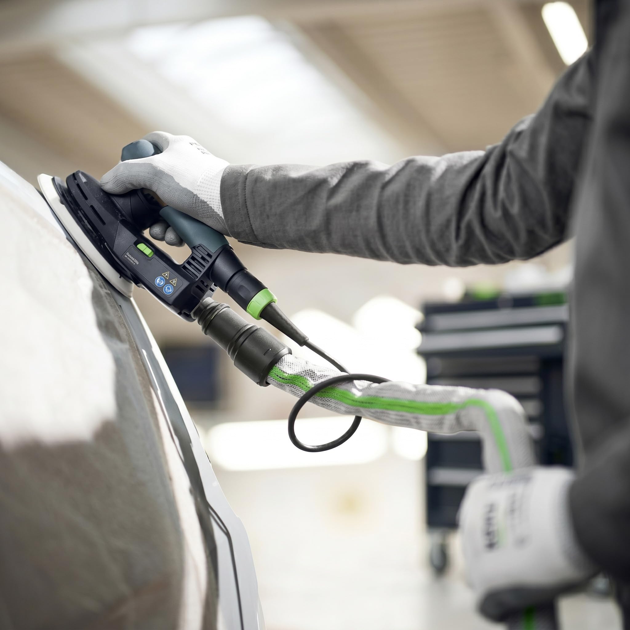 Stromkabel für Festool H05 RN-F-4 203914 489421 Gummikabel mit Bajonettverschluss und Zugentlastung für effizienten Werkzeugwechsel(4M)