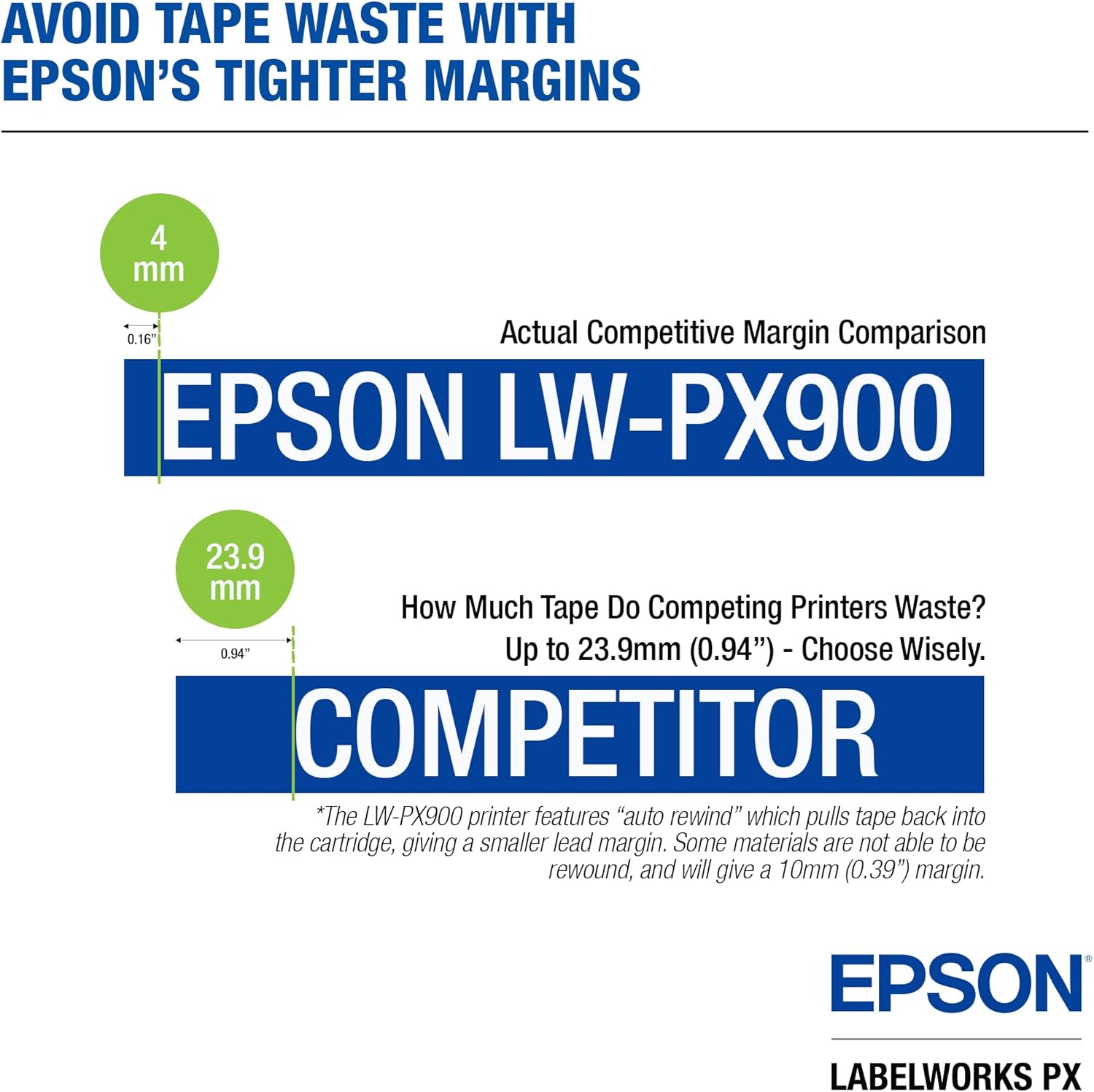 LABELWORKS Epson LW-PX900 Industrial Label Maker and Small 1/2" Shrink Tube AWG 2-8 Bundle