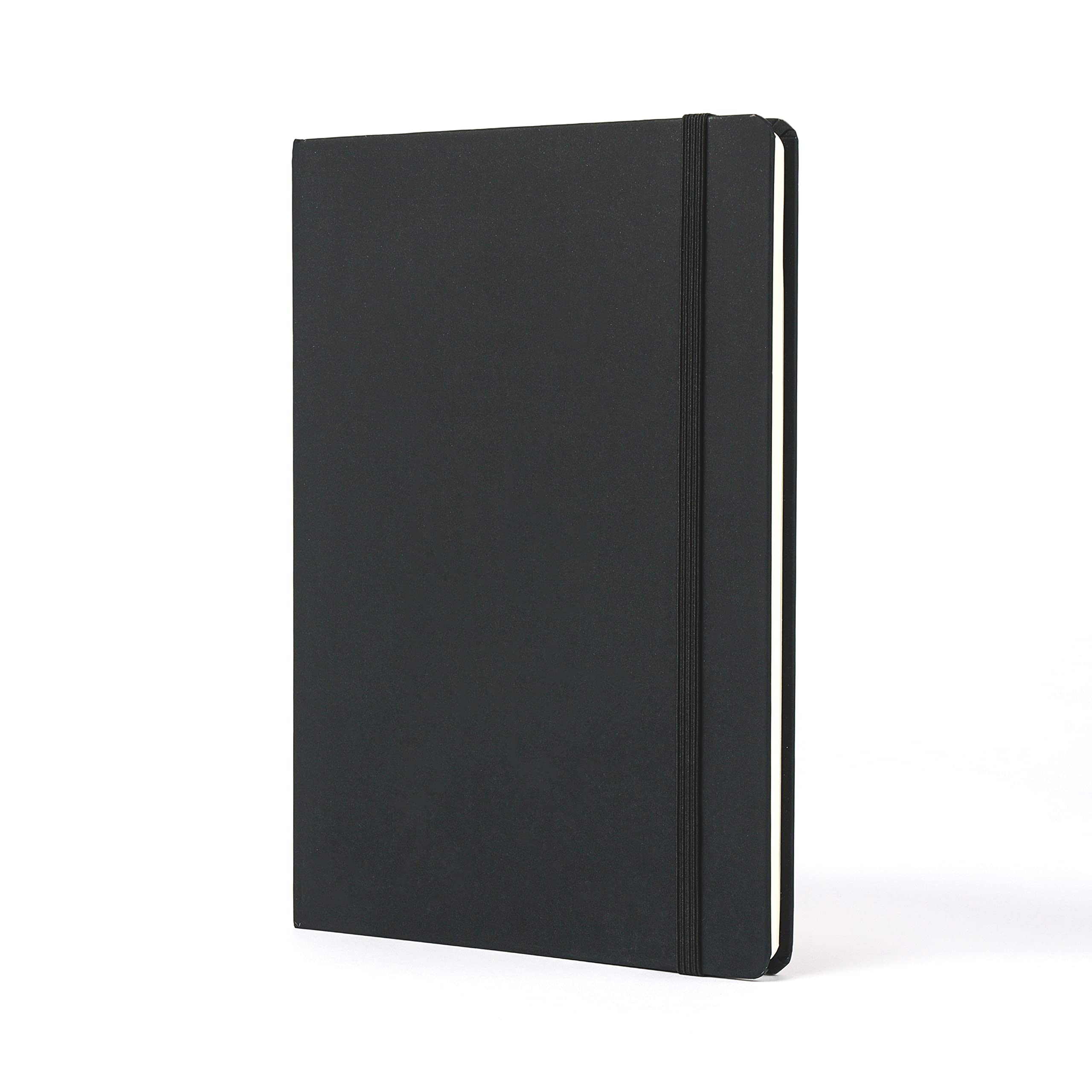 Jumble & Co Moodler A5 Ruled Notebook - Clean Slate Black