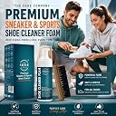 Shoe Cleaning Kit 150ML with Brush, Shoe Cleaner Foam, Sneaker Cleaning Kit, White Shoe Cleaner, Sports & Canvas Shoe Cleaner, Safe for All Shoe Types, Cleans Up to 200 Pairs gallery image