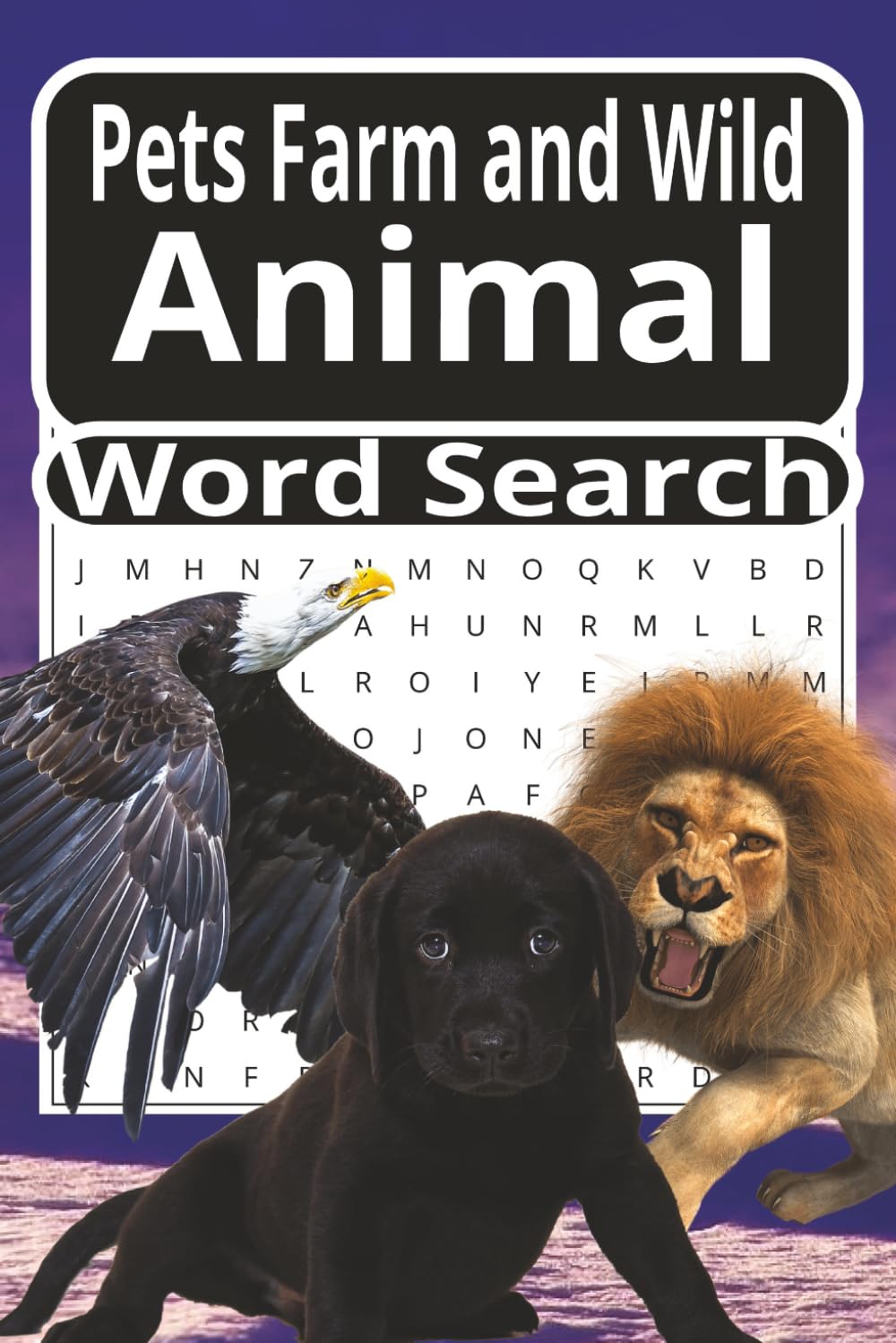 Pets, Farm and Wild Animal Word Search