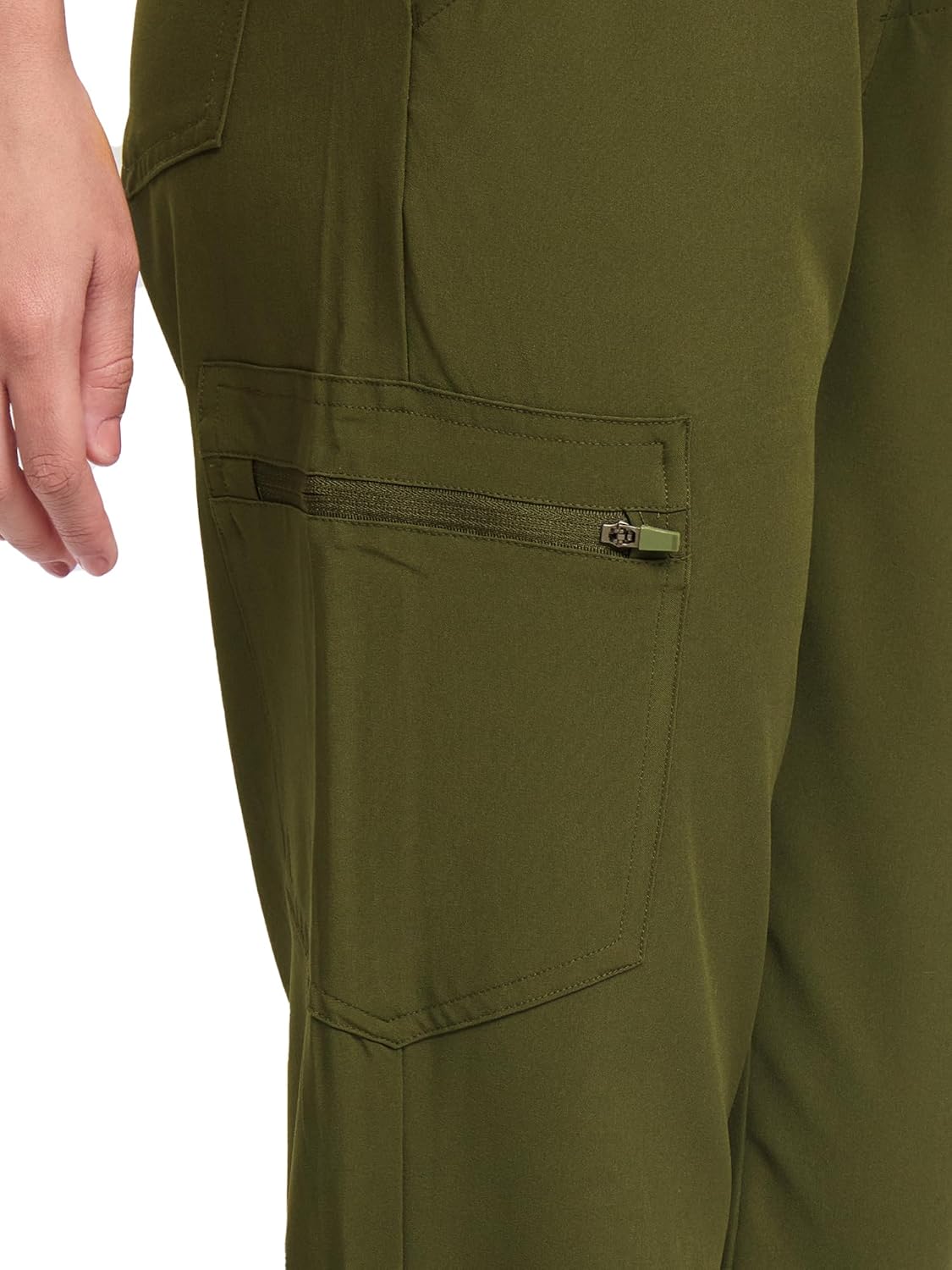 Scrubs for Women, Stretchy Yoga Pants with 5 Pockets, Cargo Jogger Scrub Pants for Women - Image 4