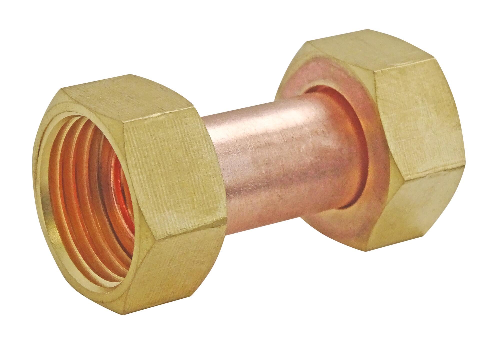 SOMATHERM FOR YOU //4693-20-20 Conn. 2 20x27-20x27 Nuts Connection, Gray, 20/27