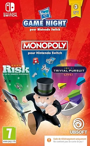 HASBRO GAME NIGHT FRA SWITCH CODE IN BOX