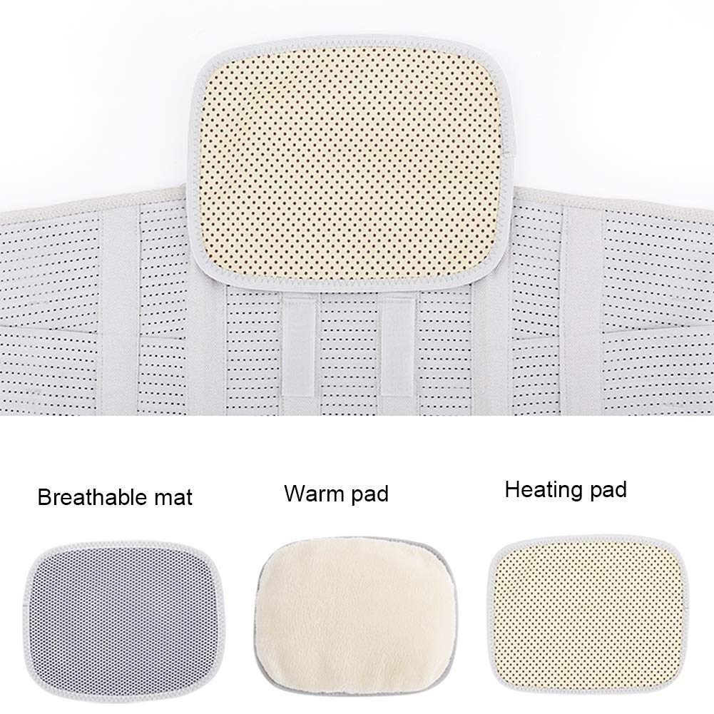 Ceinture Soutien Lombaire Inférieur Retour Soutien Ceinture pour Sport Ou Travail Apparenté Retour Douleur avec Amovible Tampon Confortable Ajustable Poids Léger (Size : XXL)
