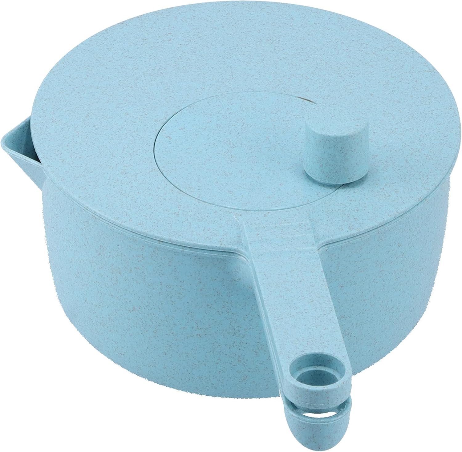 Vegetable Drainer Salad Spinner Fruit Dryer Manual Kitchen Tool for Washing and Drying Vegetables Fruits Salad Greens Plastic 665g 5 Pieces Set (Blue)