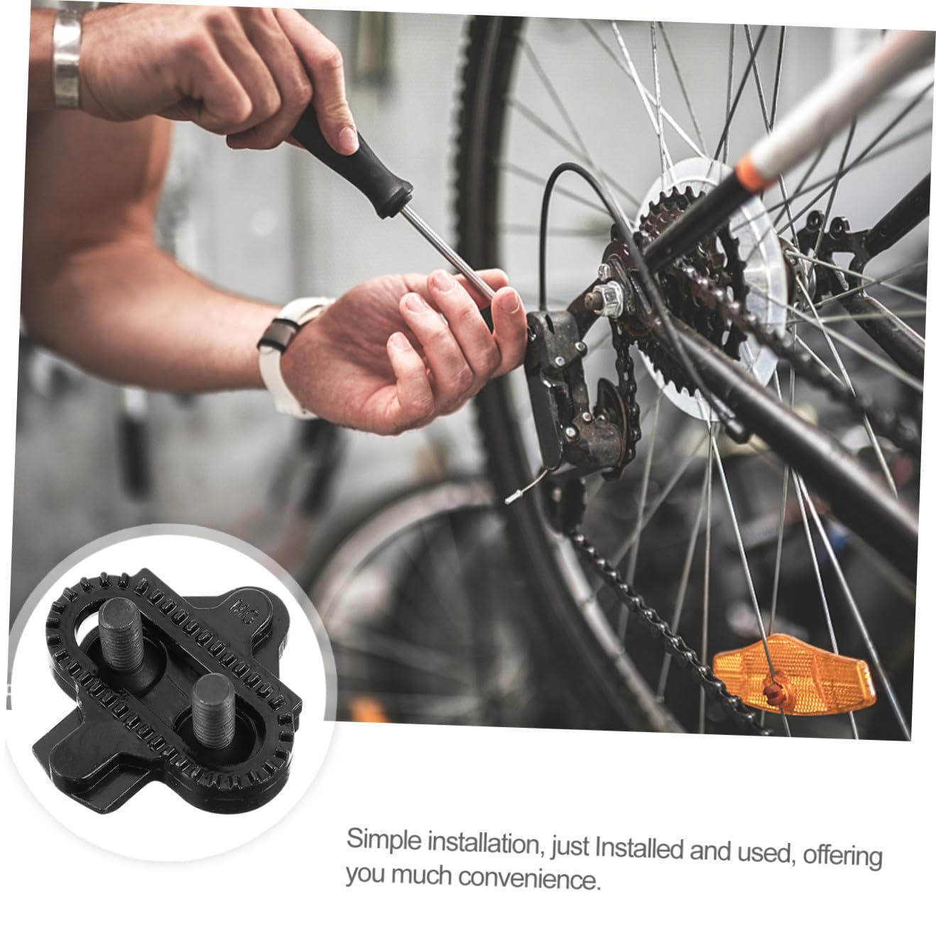 3 Paia Di Tacchetti Per Biciclette Mountain Bike Tacchetti Cyclette Bicicleta Estatica Para Ejercicios Pedale Della Bici Mountain Biciclette Tacchetto Look Pedali Ciclismo In Lega