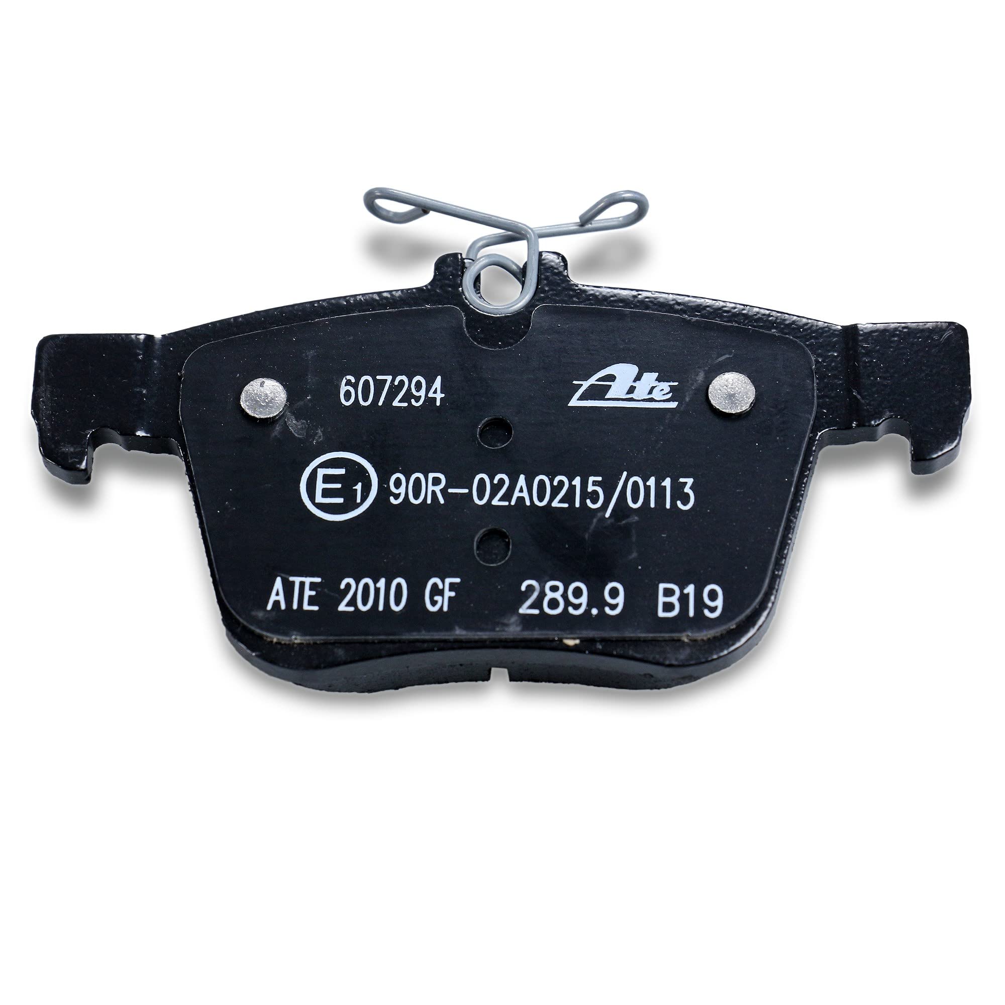 ATE Bremsenset Hinterachse inkl. Bremsscheiben hinten Ø 310 mm belüftet und Bremsbeläge hinten Kompatibel mit AUDI A3, Q2, Q3, TT, CUPRA, SEAT, SKODA, SUPERB, VW ARTEON, GOLF 7, PASSAT B8, TIGUAN