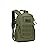ArcEnCiel 10L Mini X-Small Tactical Backpack MOLLE Daypack Gear Pack Camping Bag with Patch (Green)